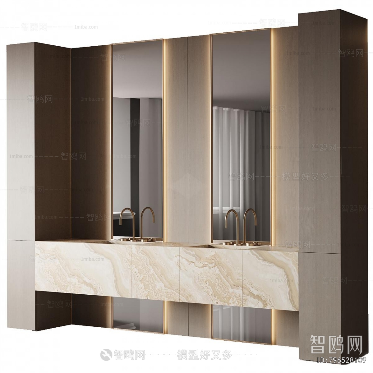 Modern Bathroom Cabinet
