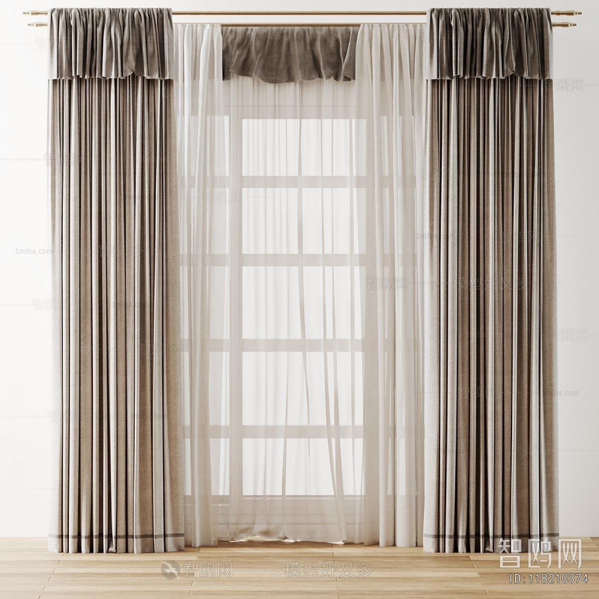 Modern The Curtain