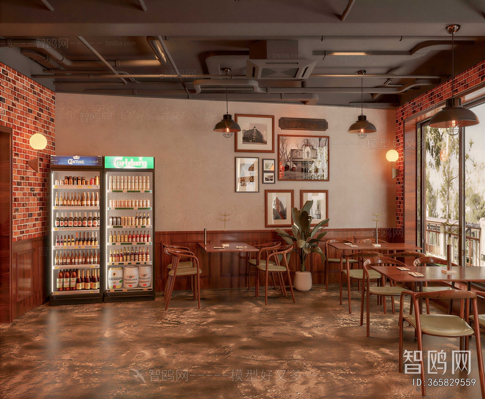Industrial Style Restaurant