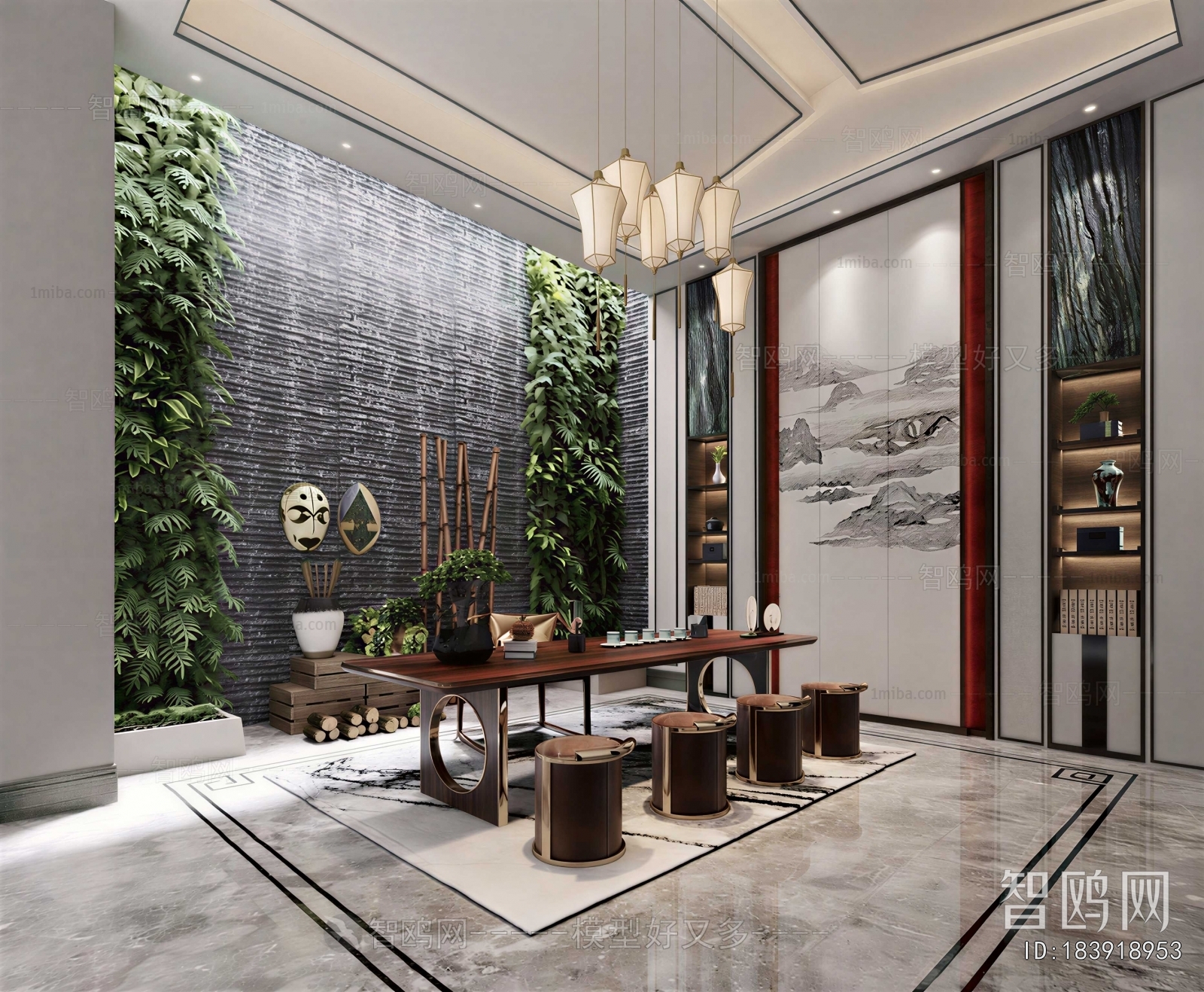 New Chinese Style Tea House
