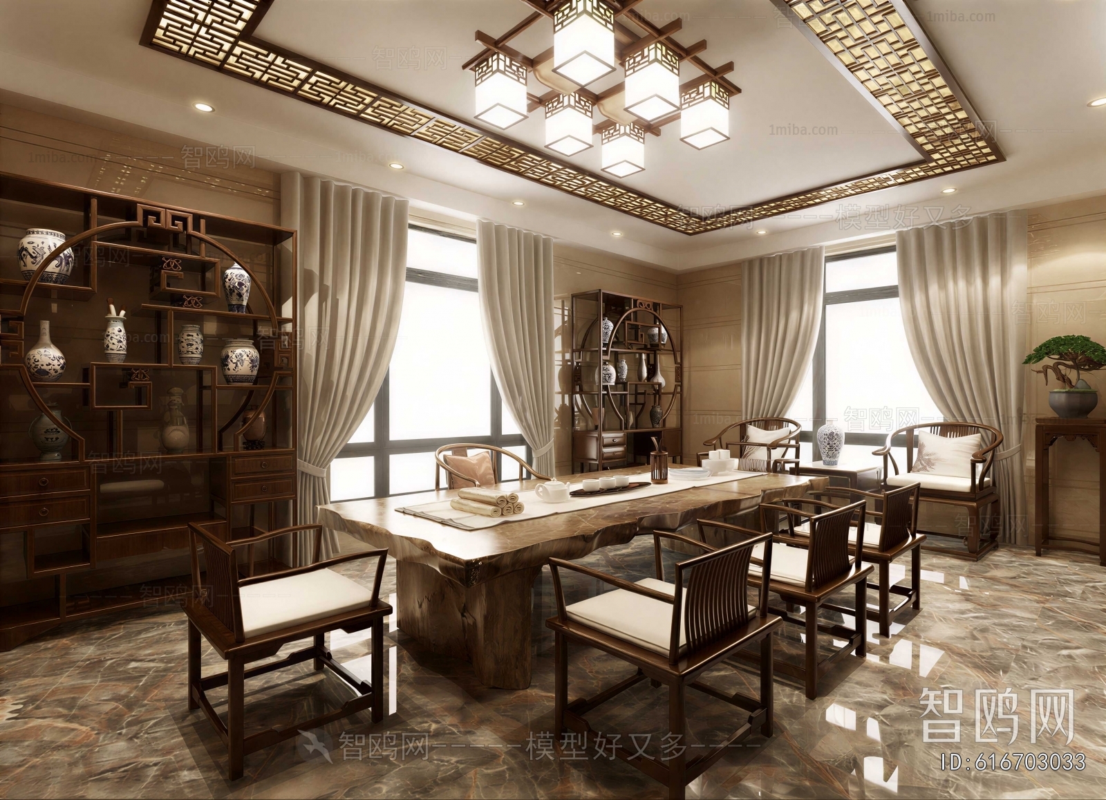 New Chinese Style Tea House