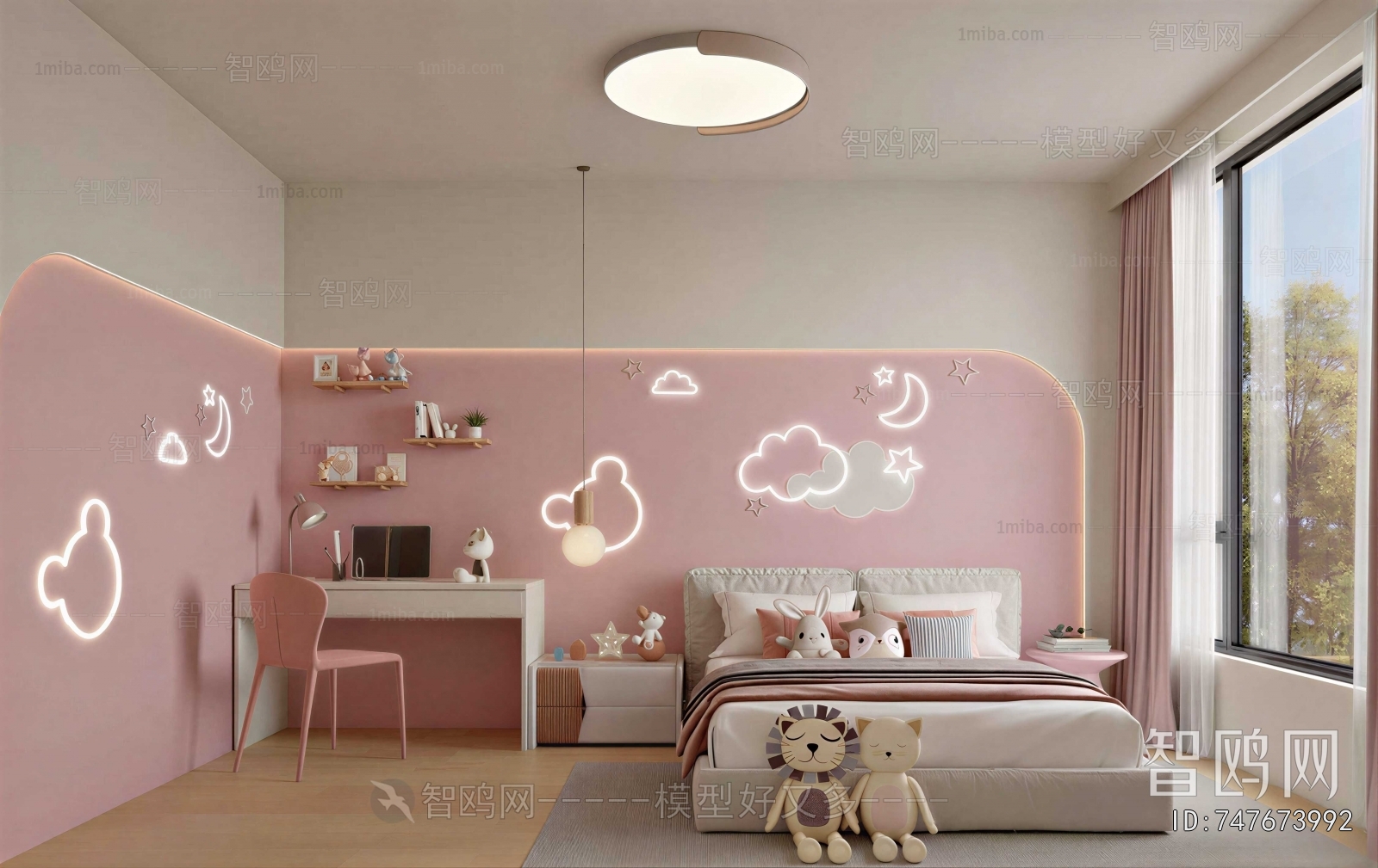 Modern Girl's Room Daughter's Room