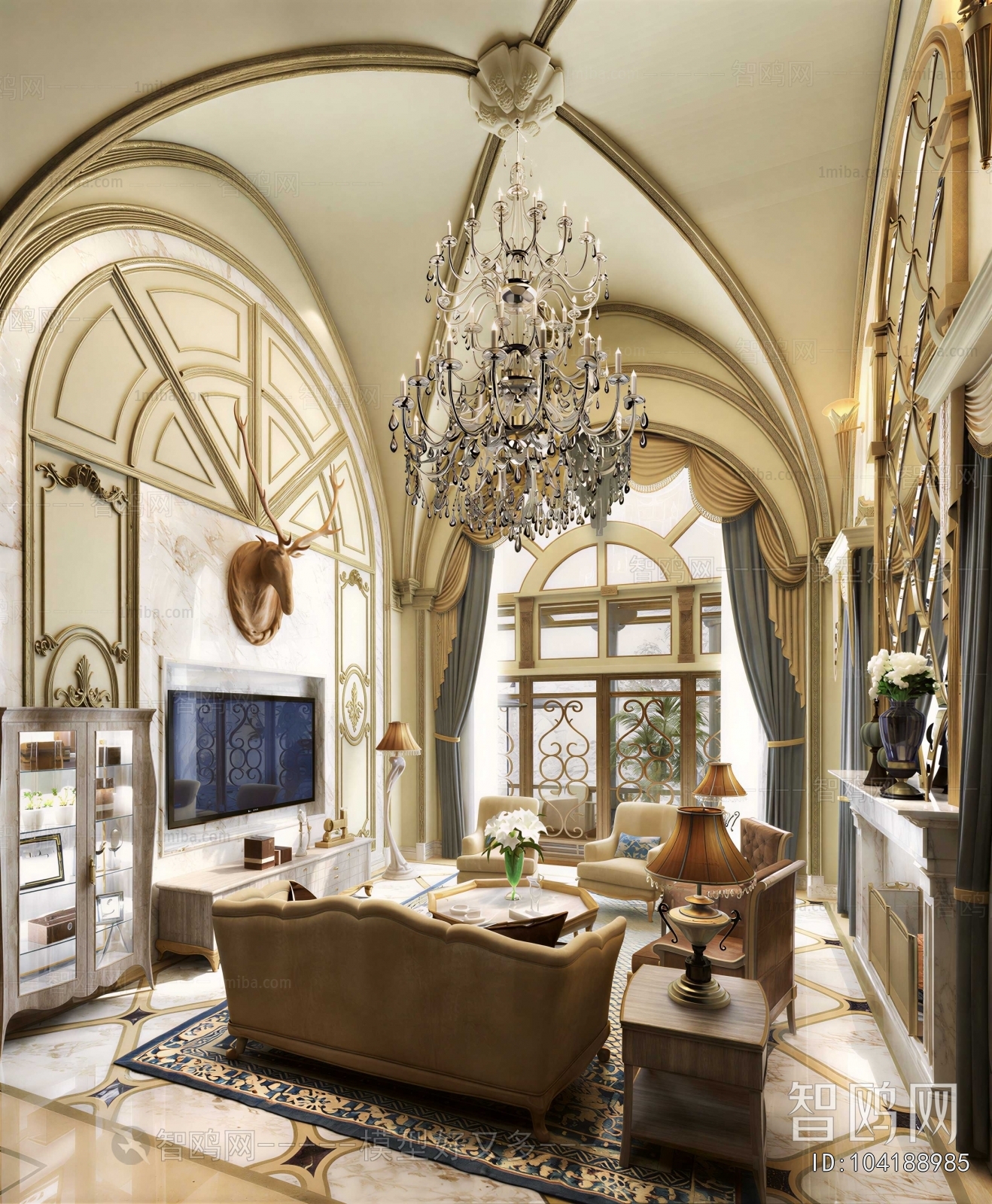European Style A Living Room