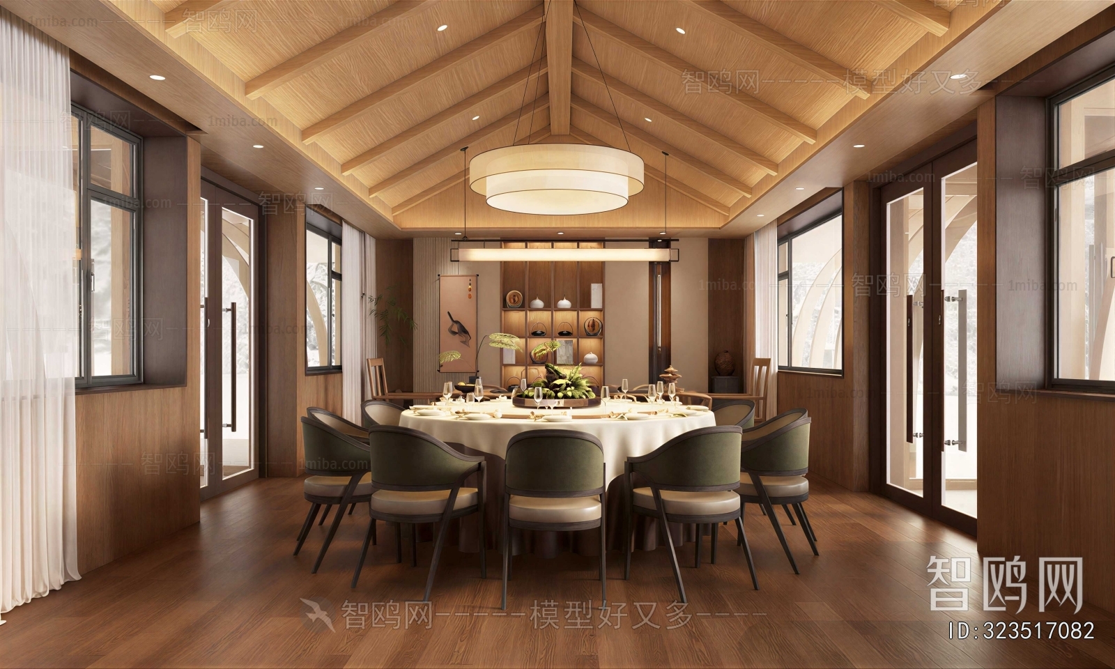 New Chinese Style Restaurant Box