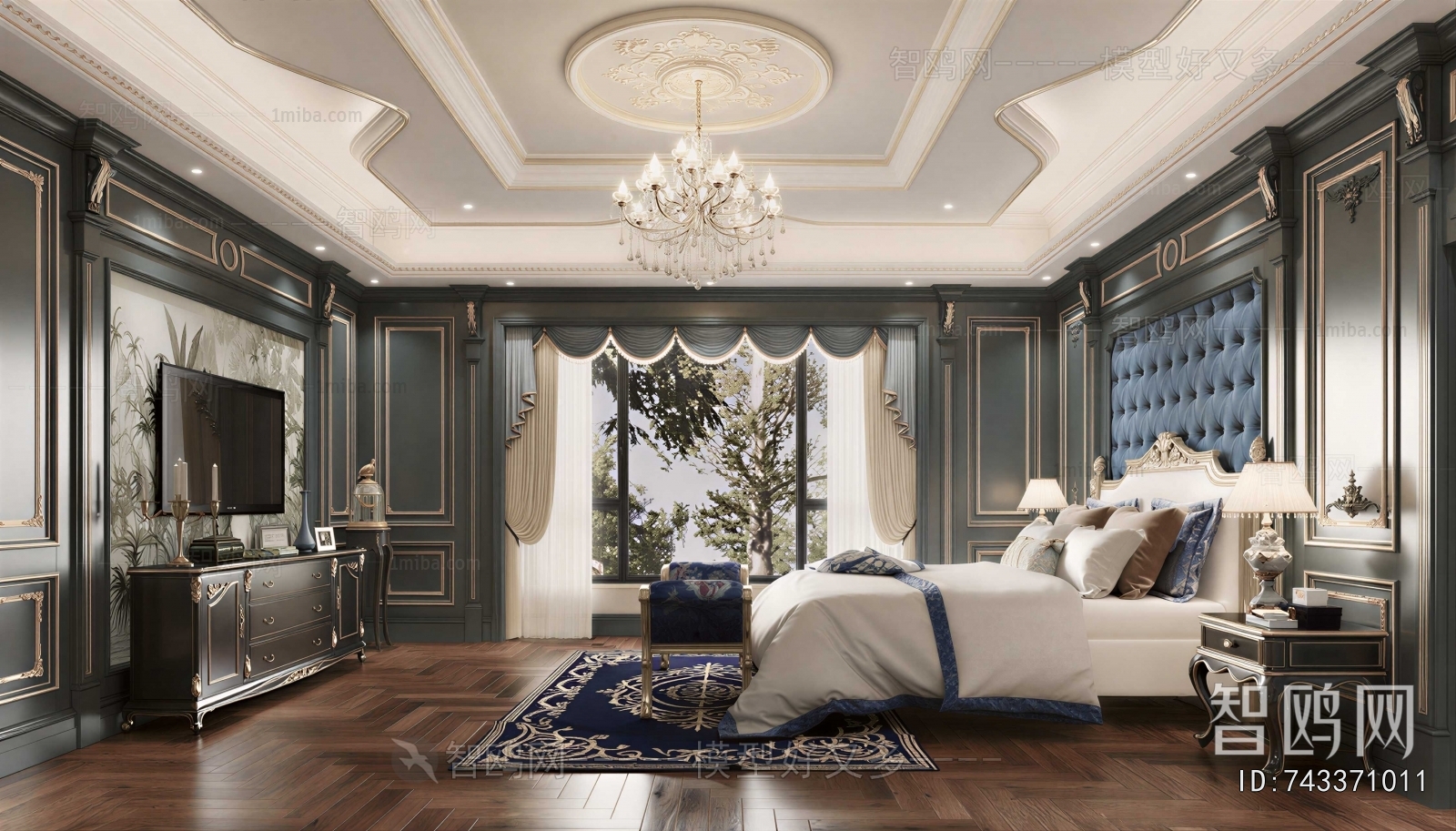 European Style Bedroom