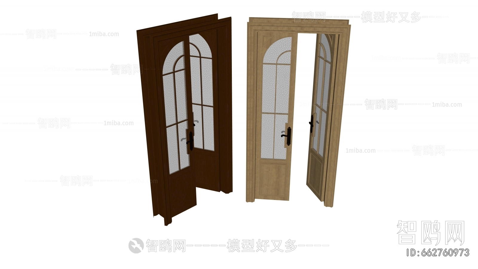 Modern Double Door