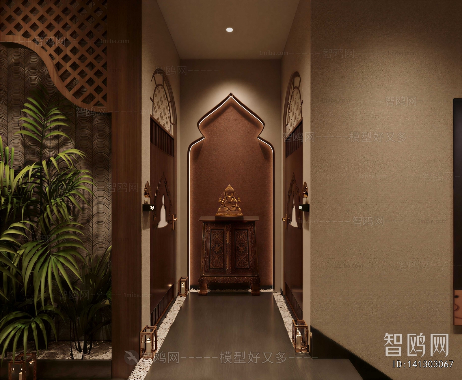 Southeast Asian Style SPA Foot Bath