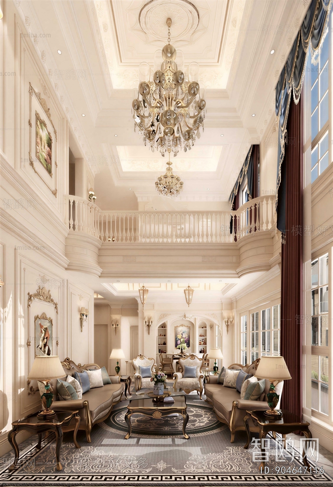 European Style A Living Room
