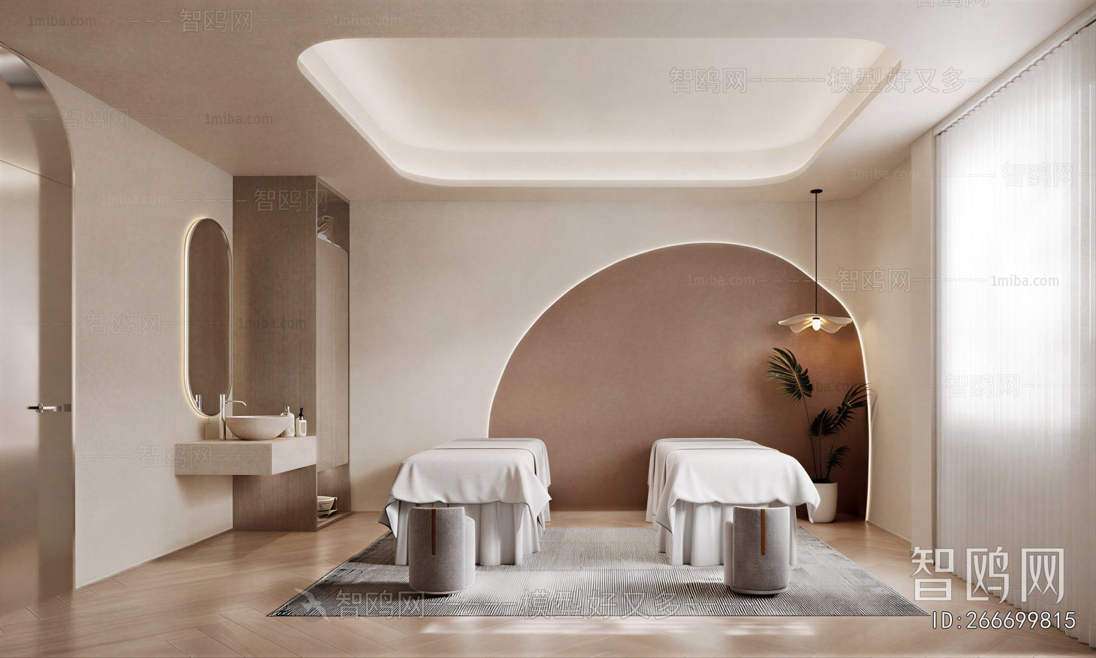 Wabi-sabi Style SPA Beauty
