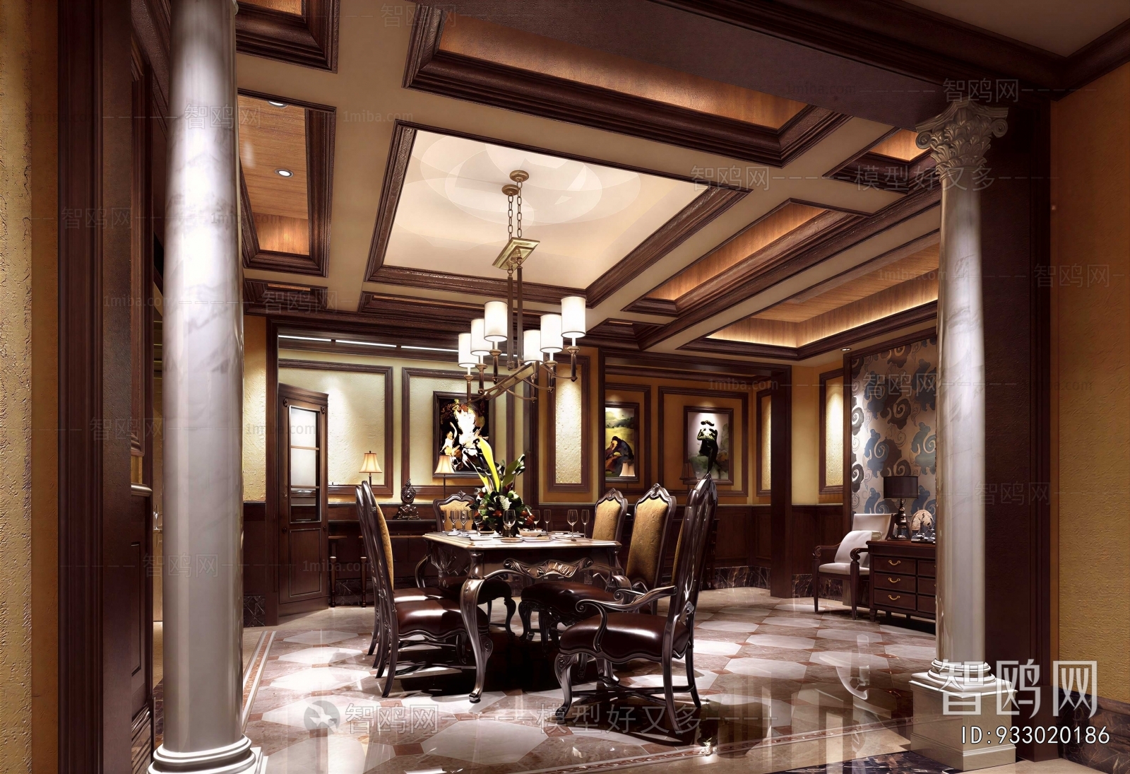 European Style Dining Room