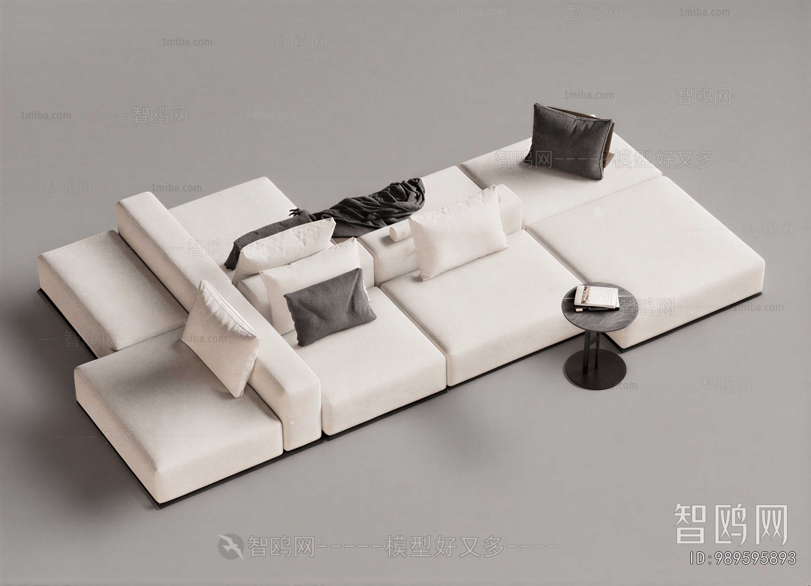 Modern Multi Person Sofa