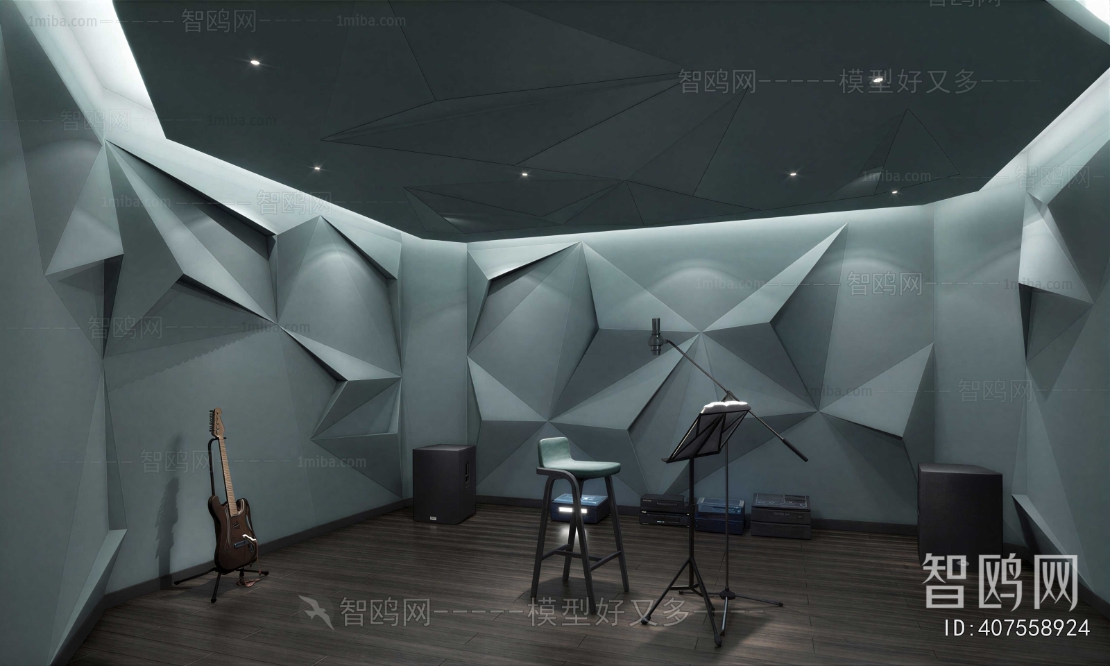 Modern Studio/Recording Studio/Live Room