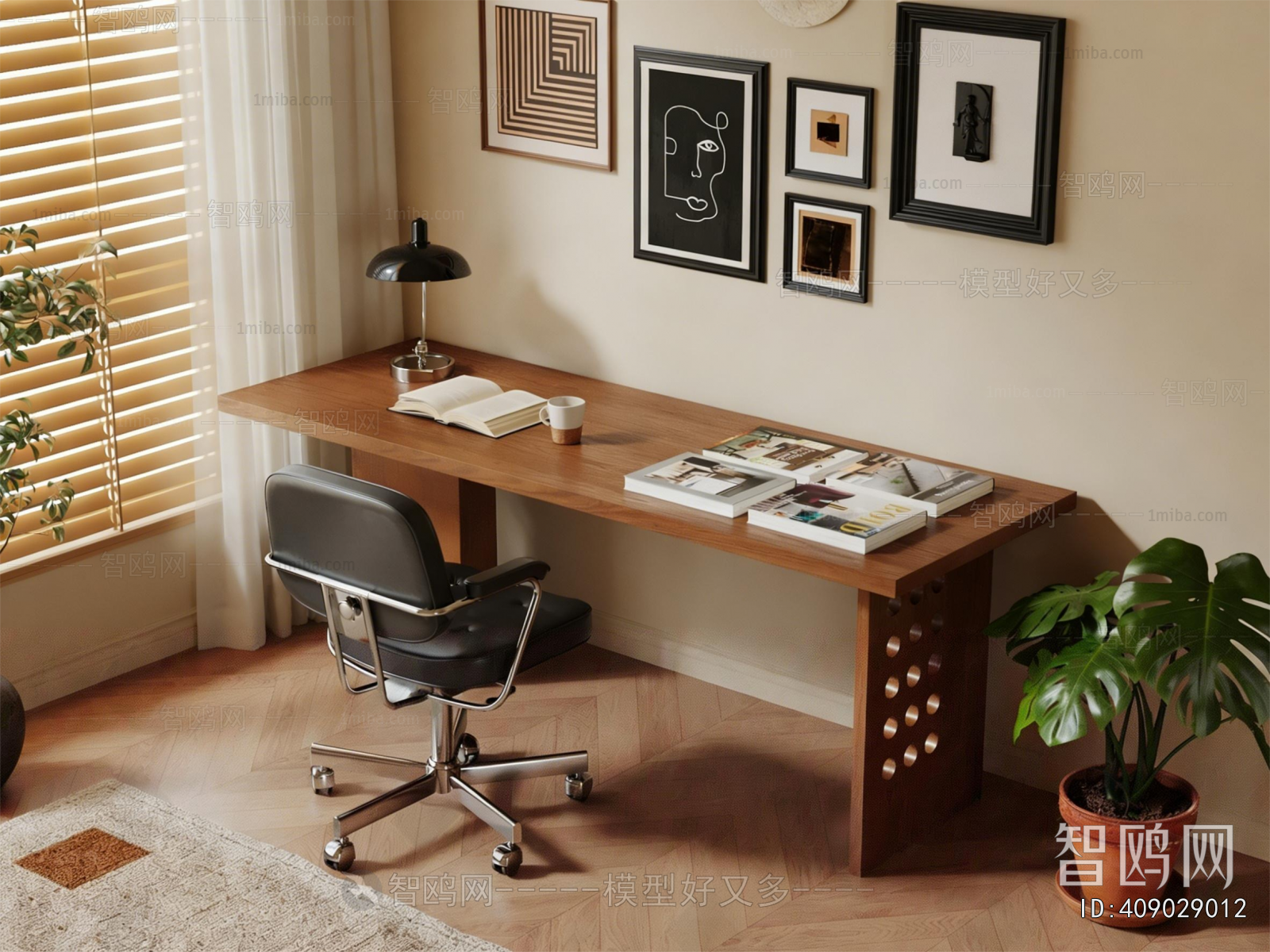 Modern Computer Desk And Chair
