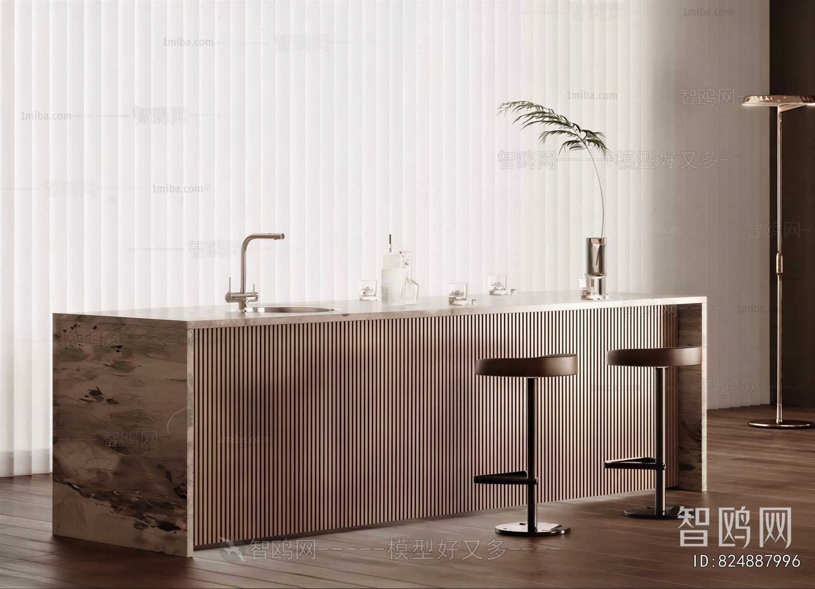 Modern Counter Bar