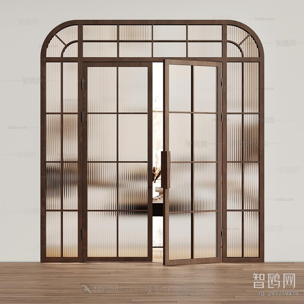 Modern Double Door