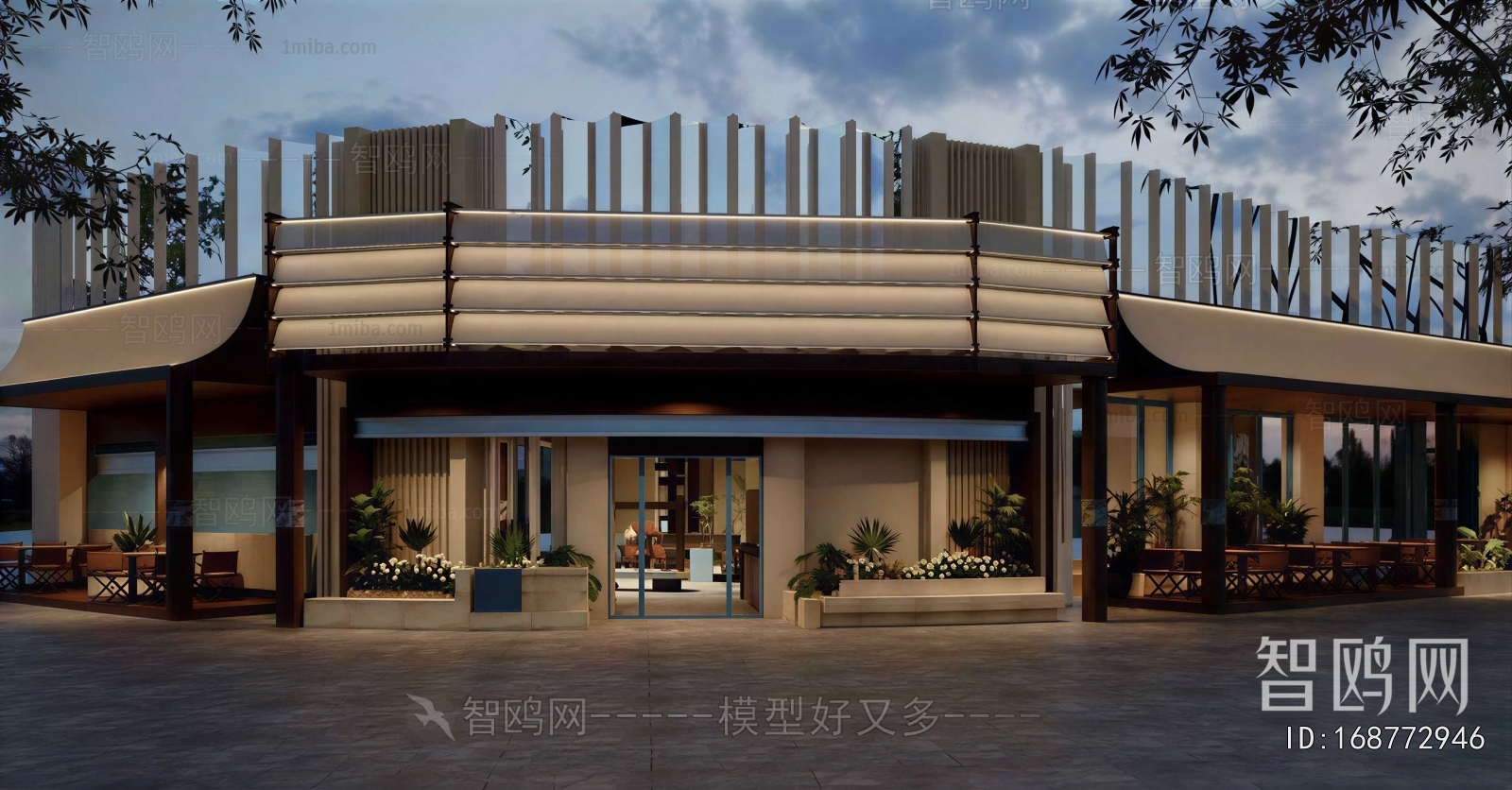 Modern Facade Element