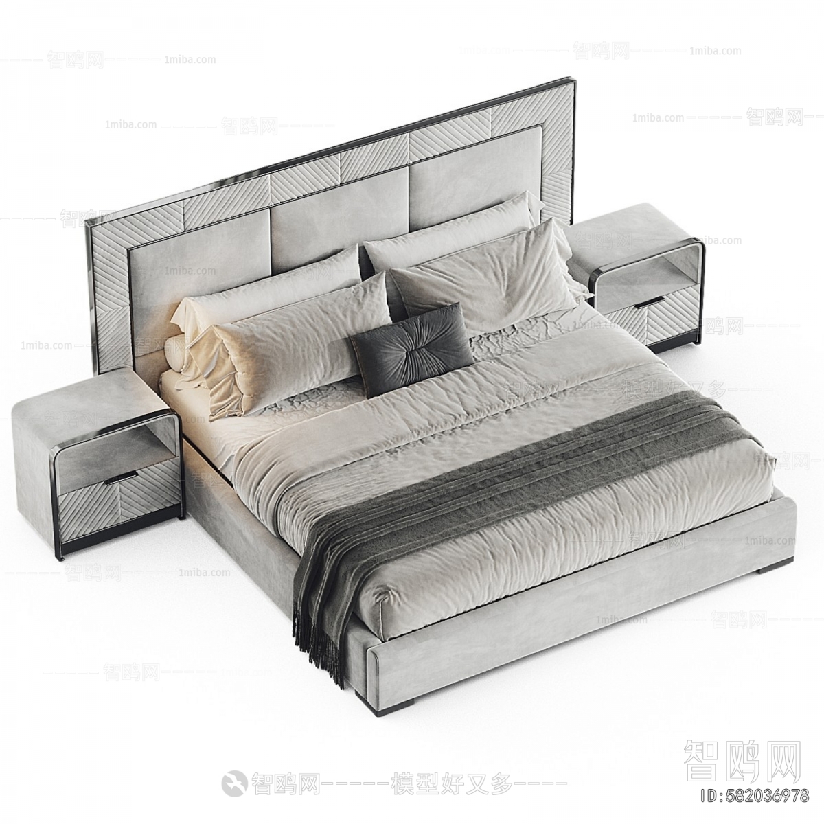 Modern Double Bed