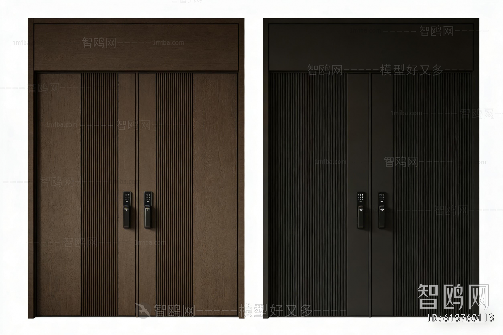 Modern Double Door