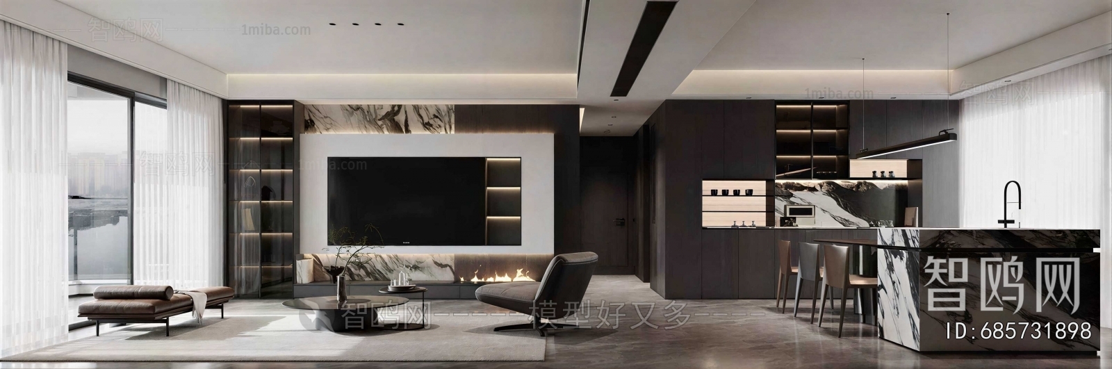 Modern A Living Room