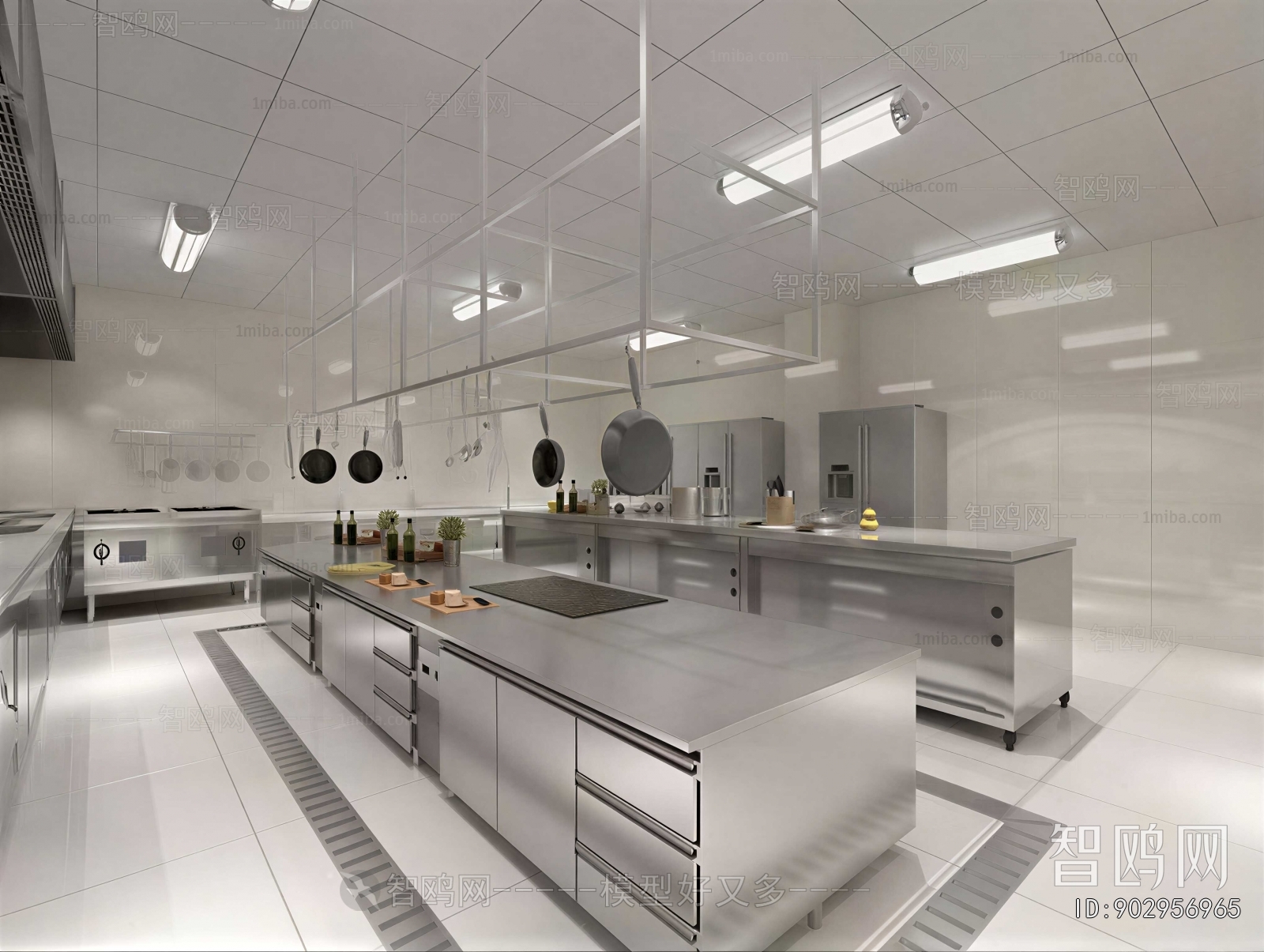 Modern Central Kitchen