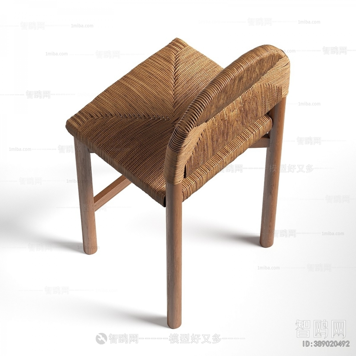 Wabi-sabi Style Bar Chair