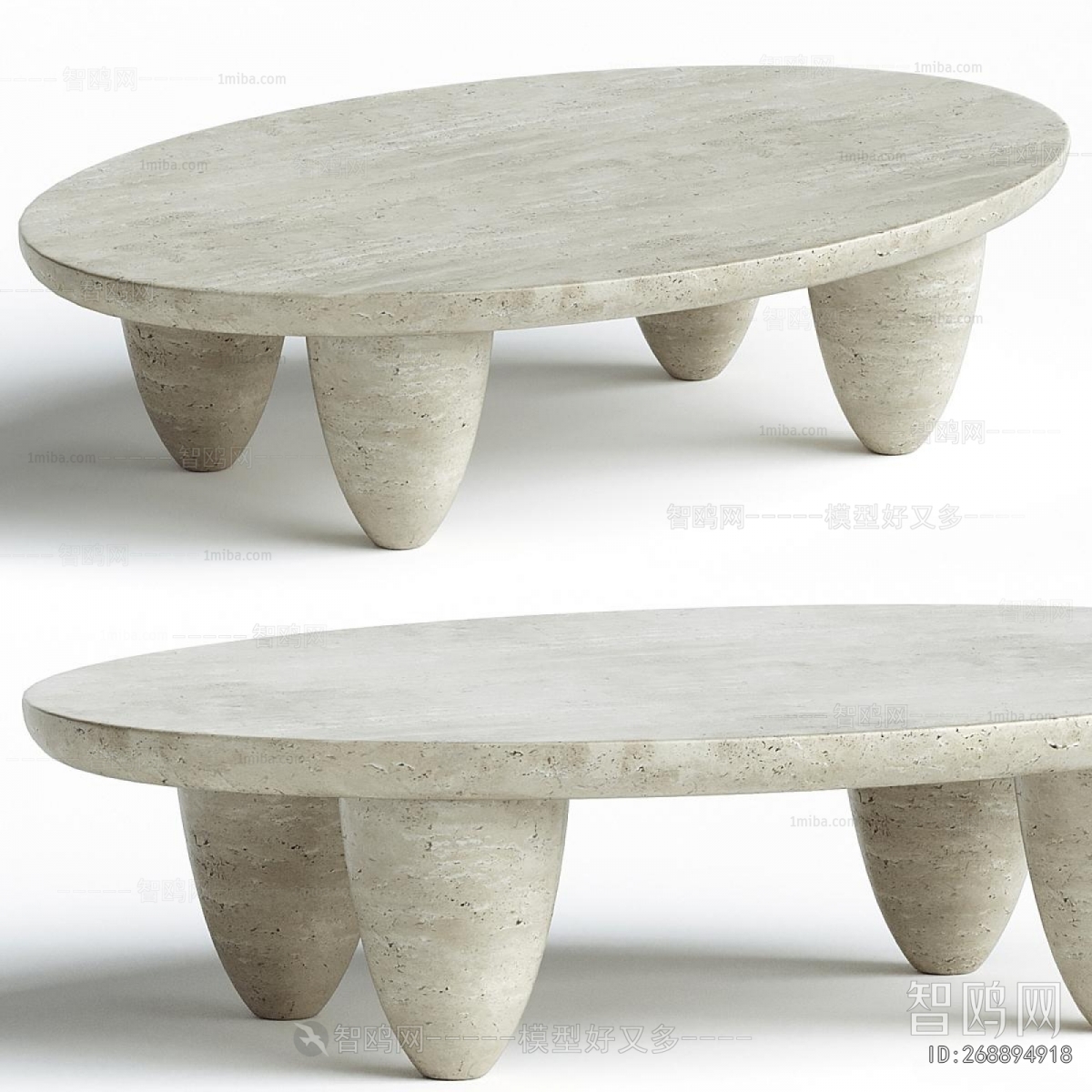 Wabi-sabi Style Coffee Table