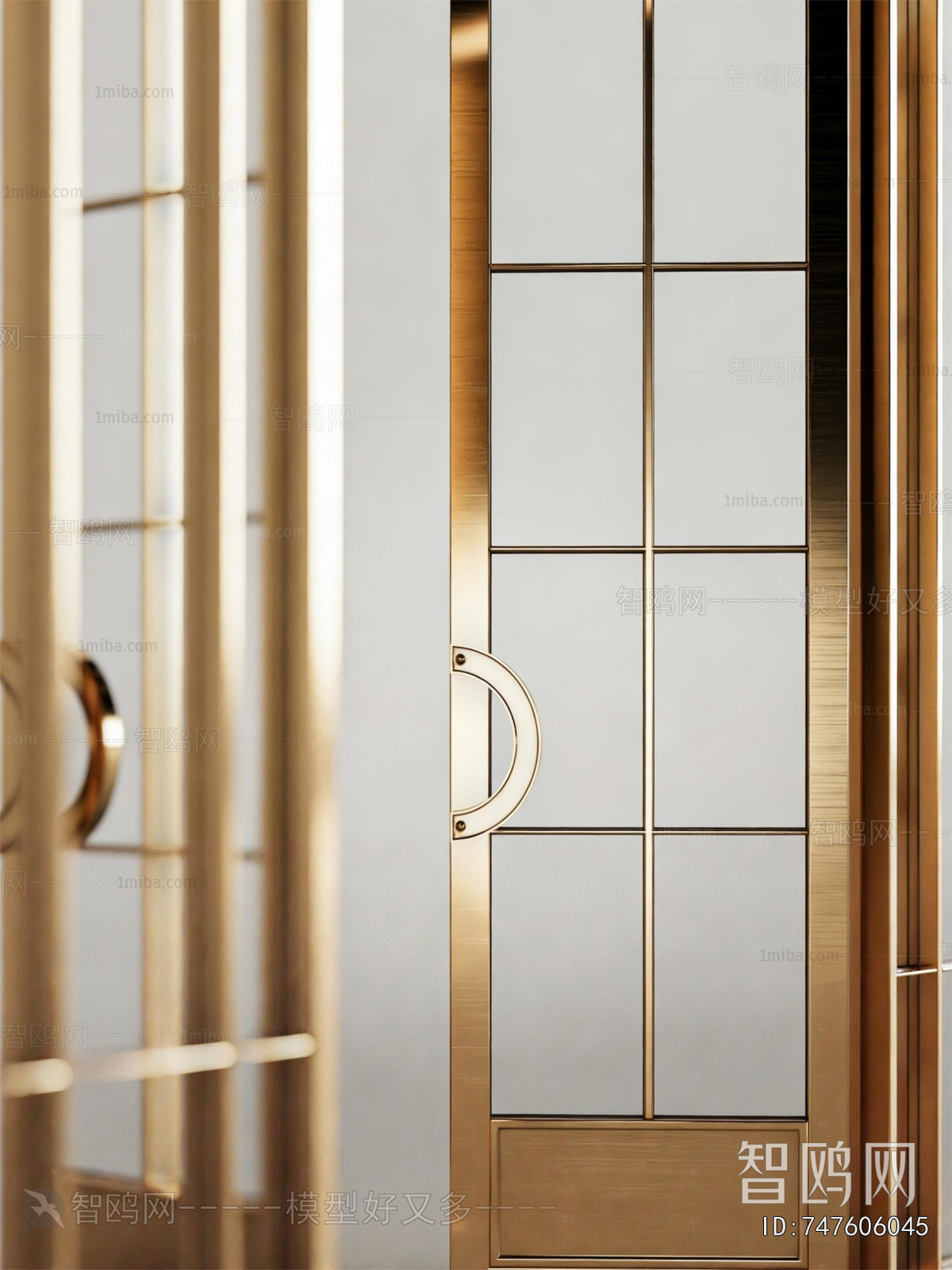 Modern Double Door