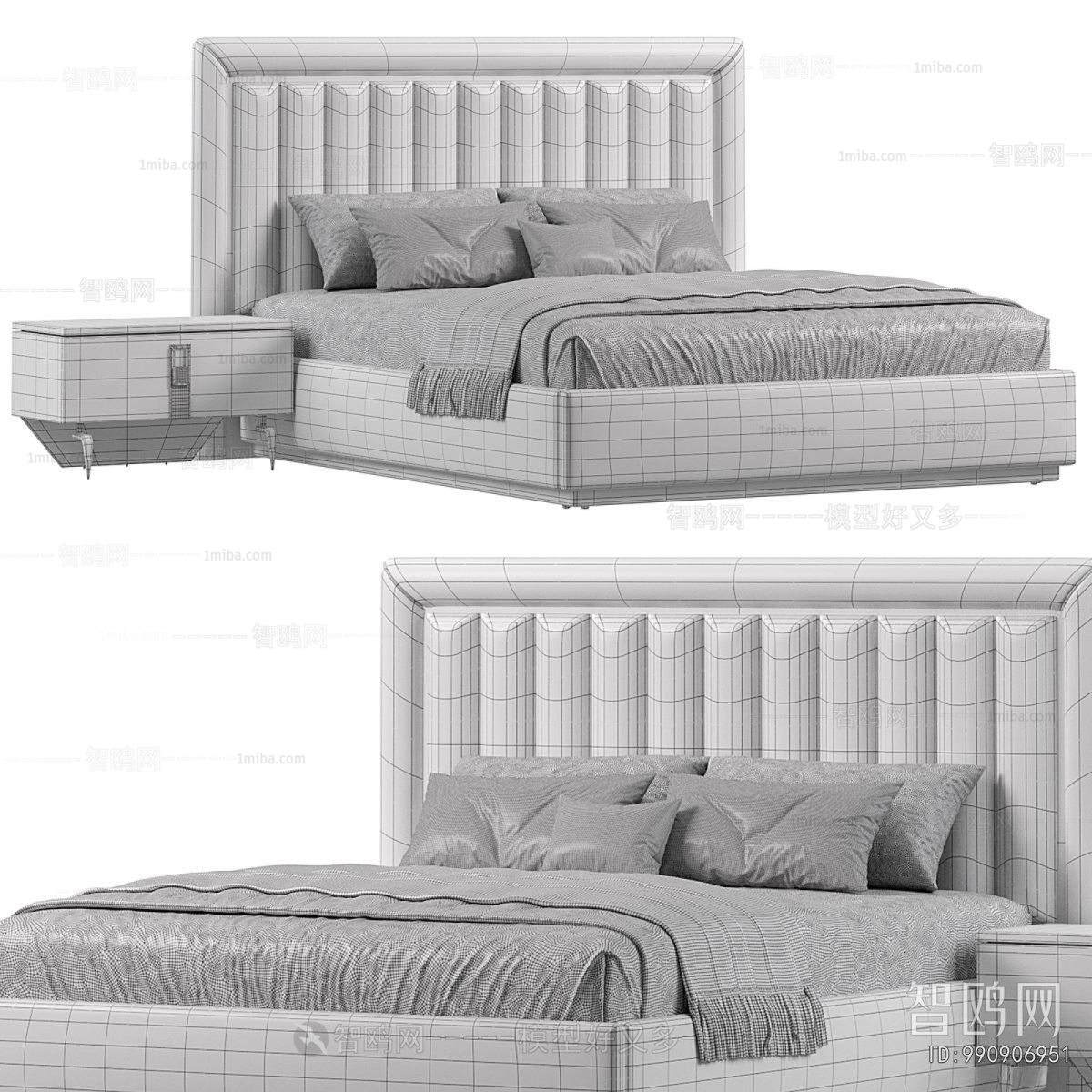 Modern Double Bed