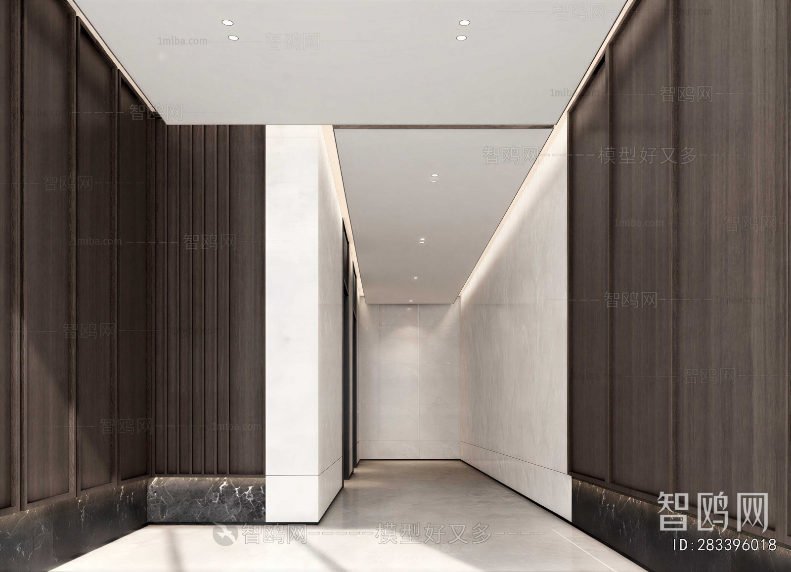 Modern Office Aisle