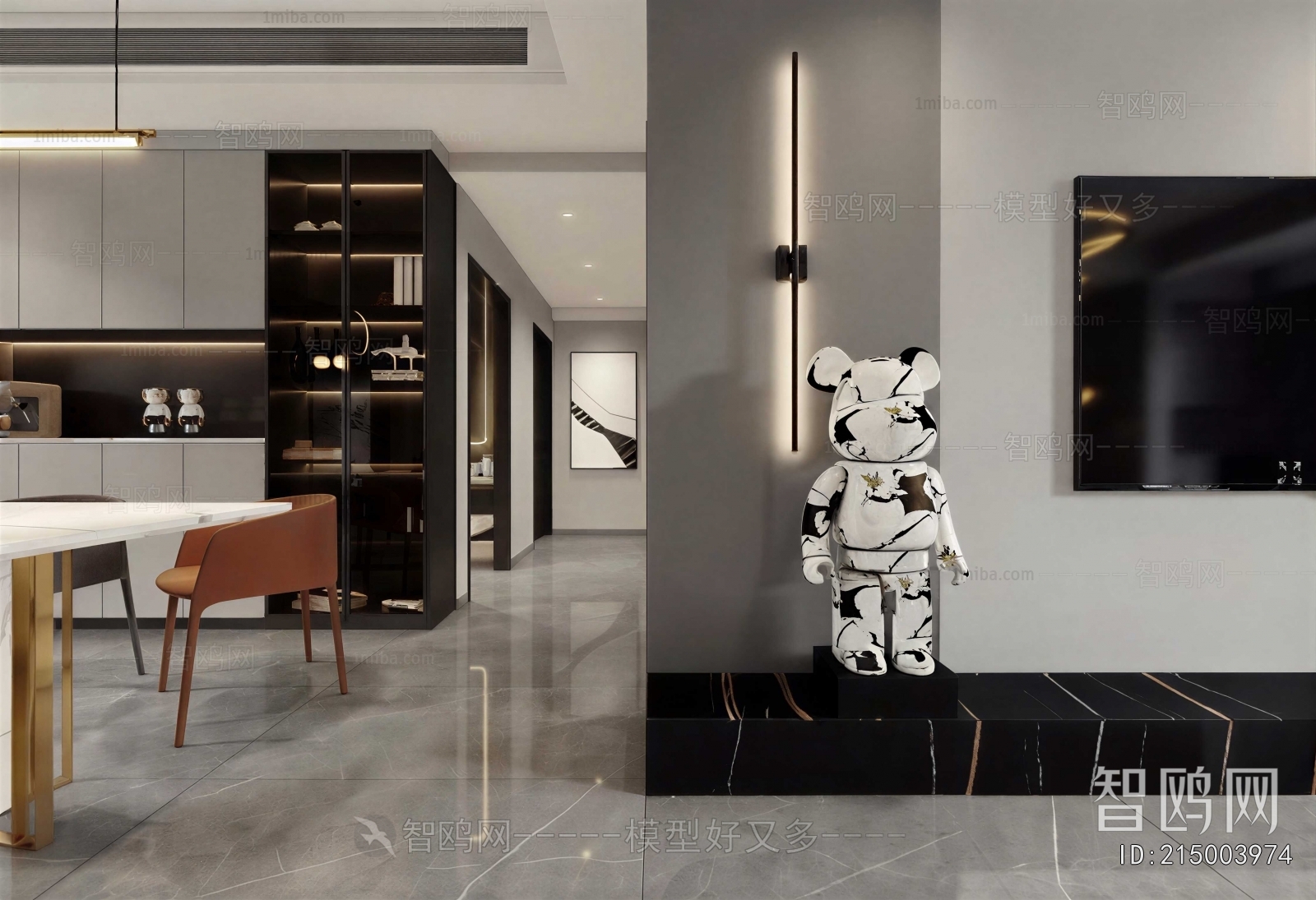 Modern Hallway