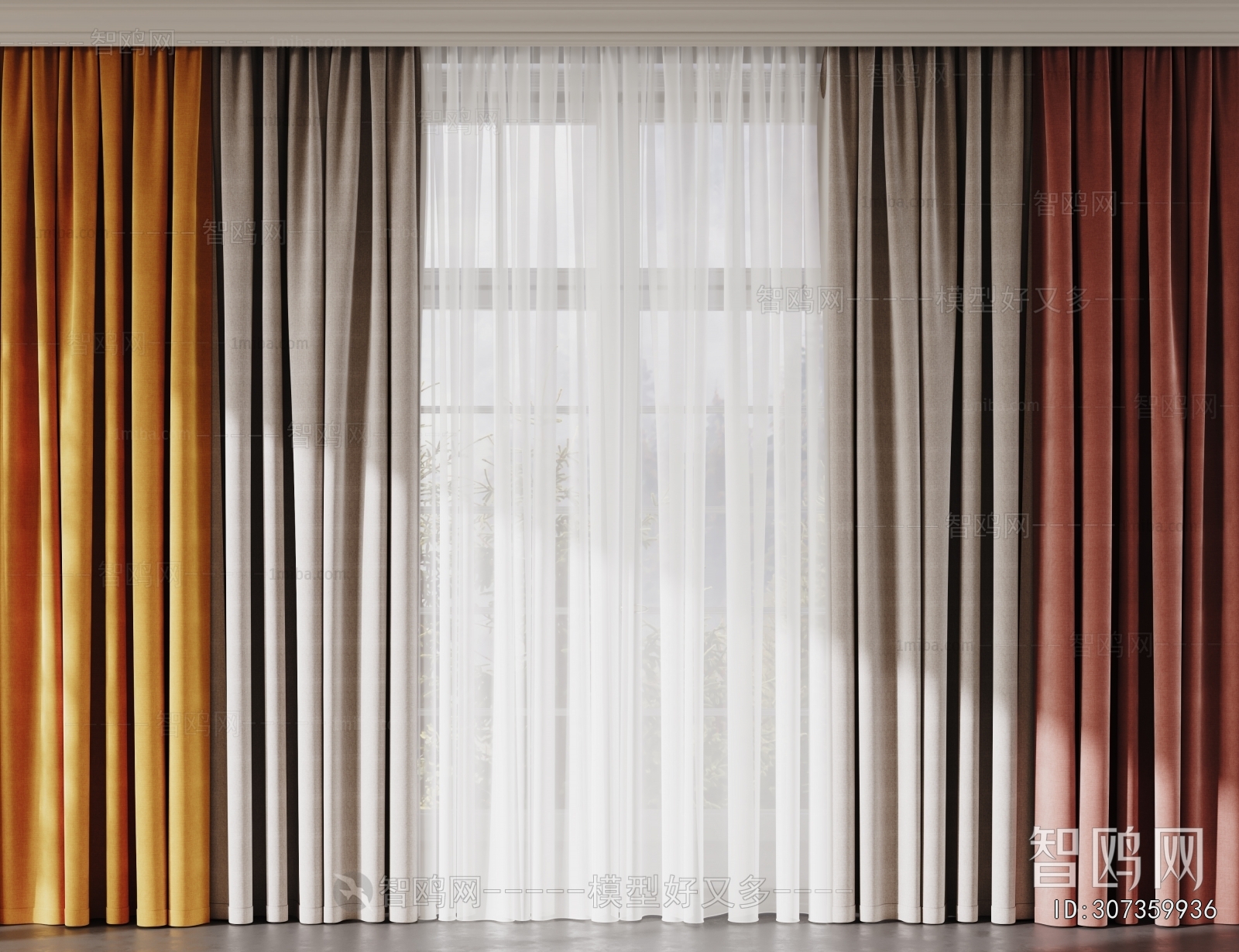 Modern The Curtain