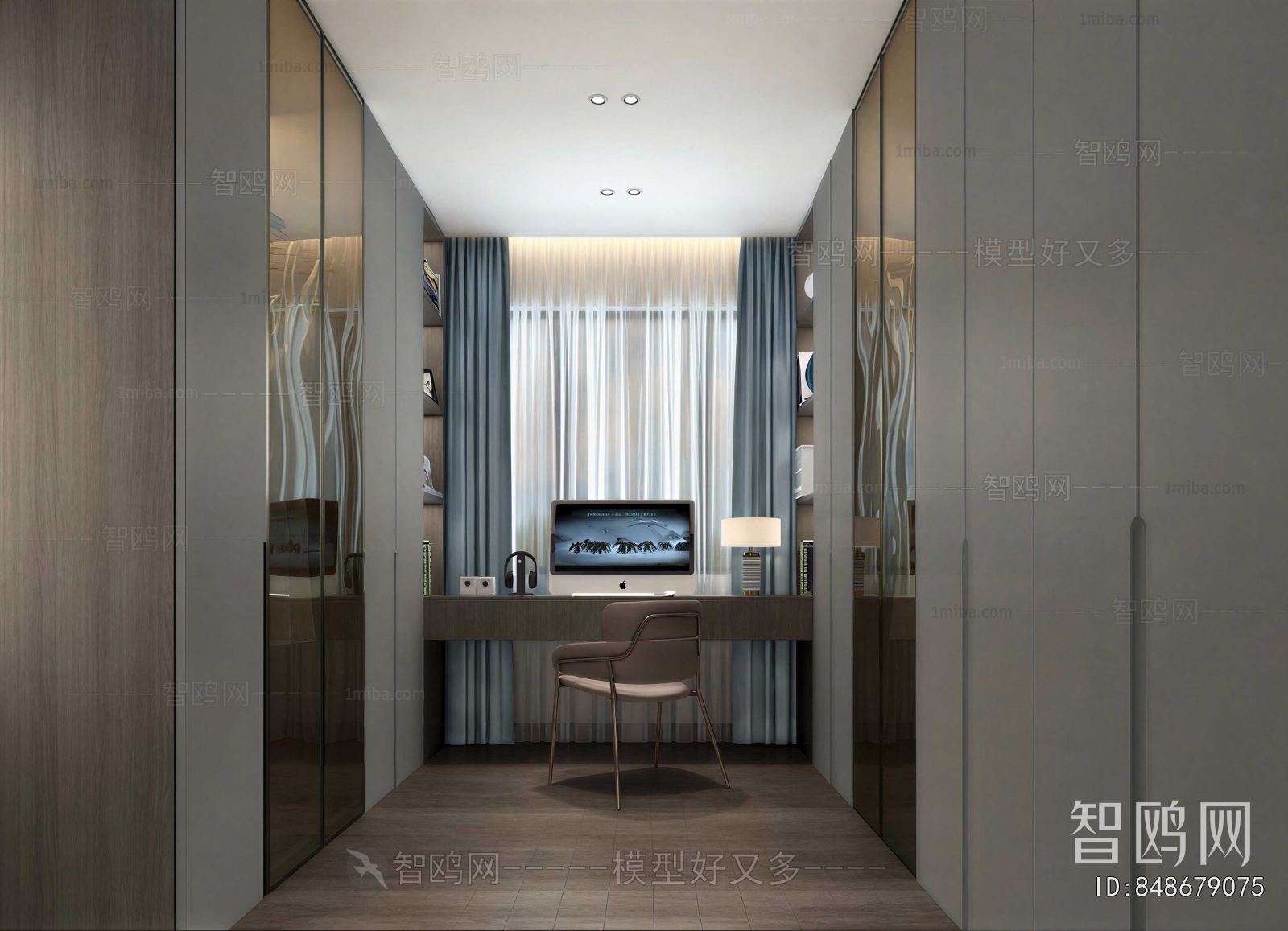 Modern Clothes Storage Area