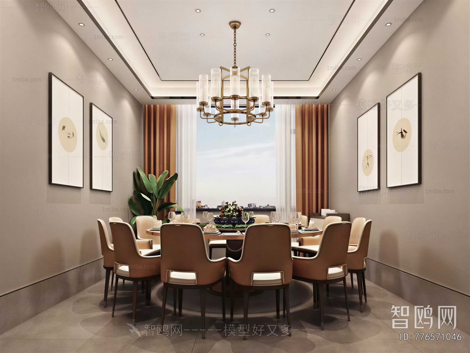 New Chinese Style Restaurant Box