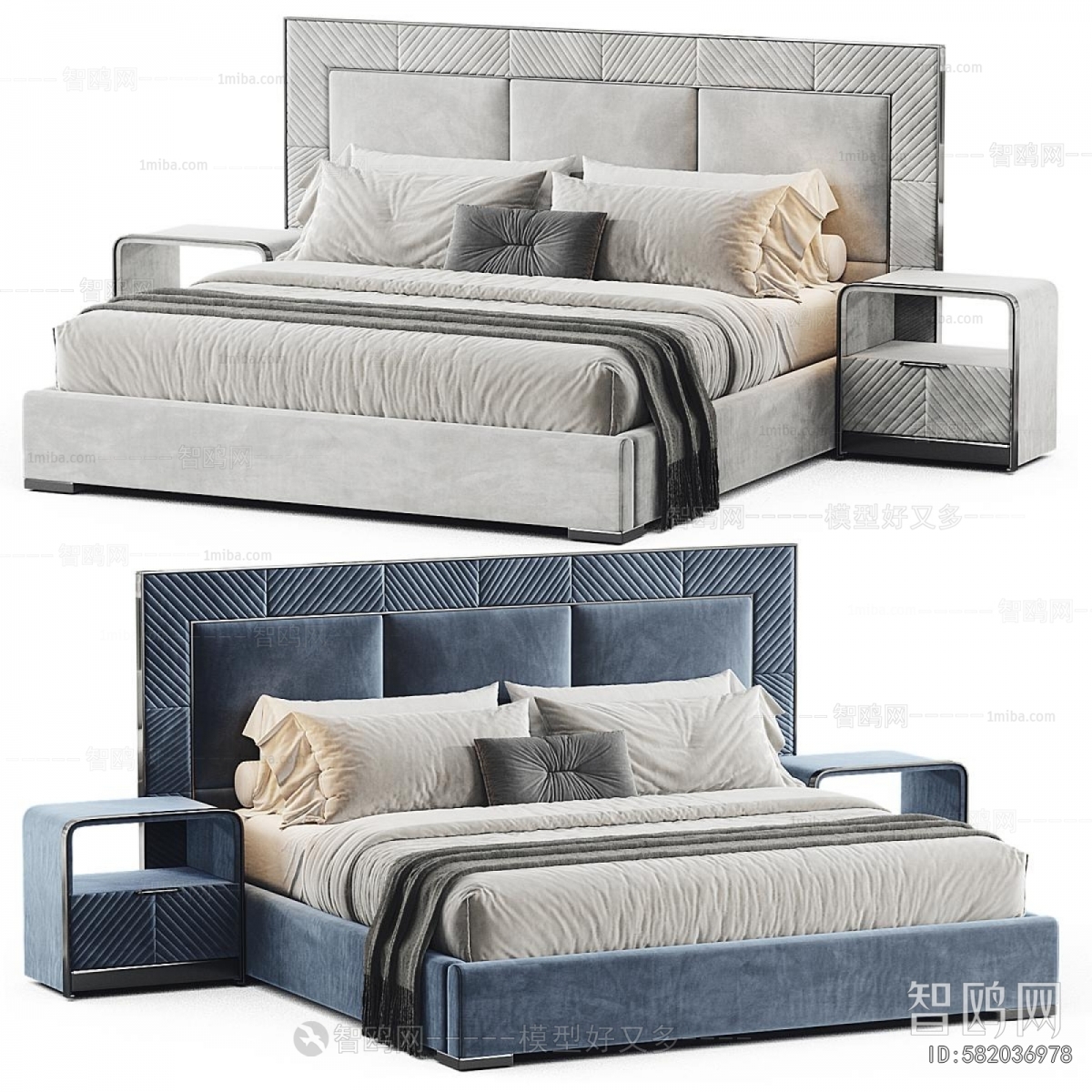 Modern Double Bed