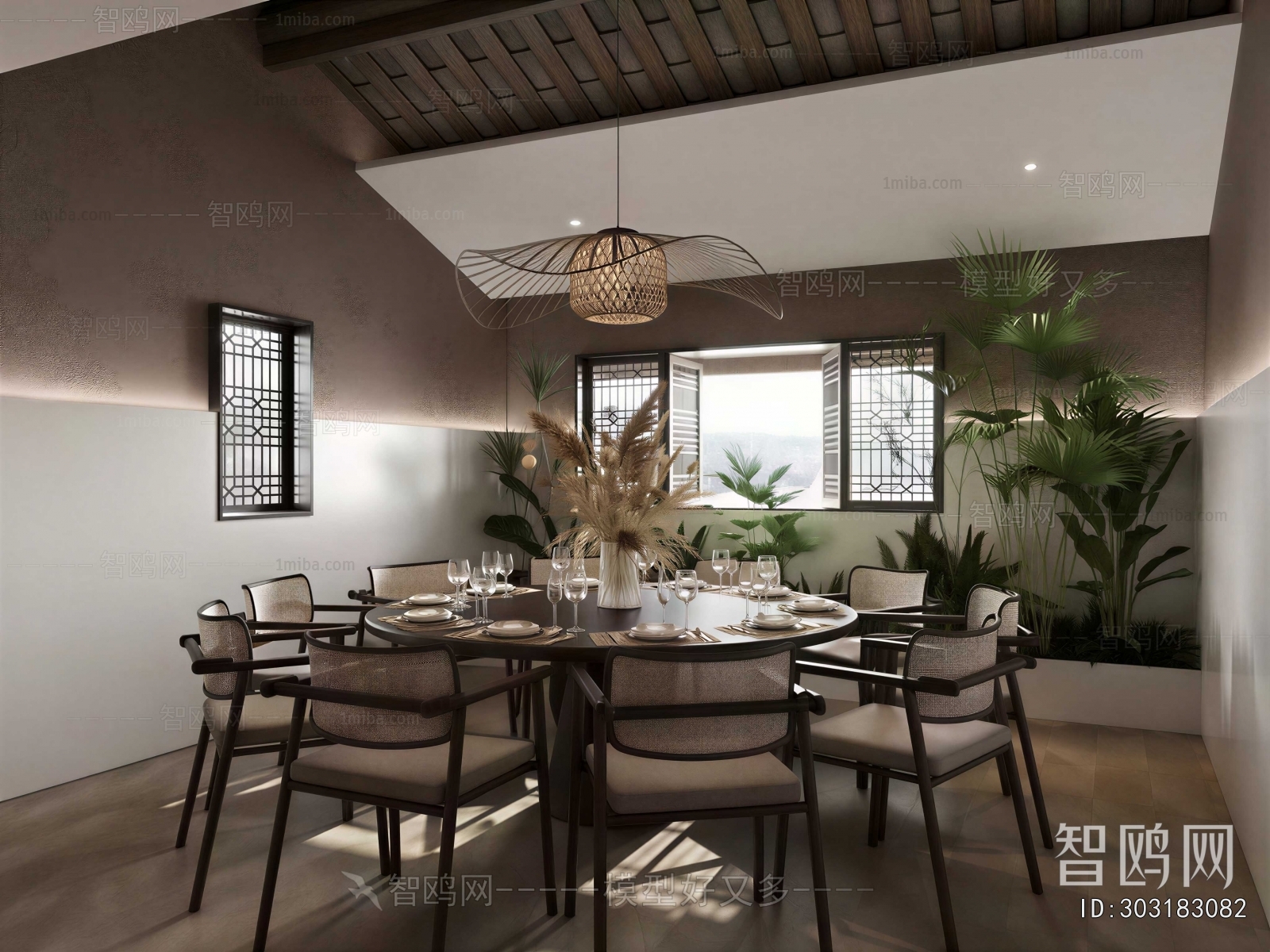 New Chinese Style Restaurant Box