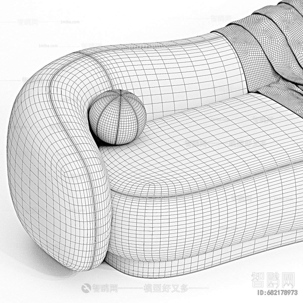 Modern Curved Sofa