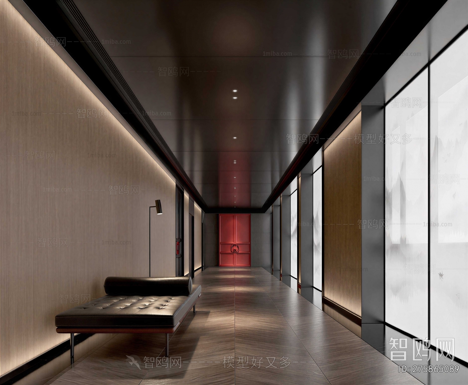 New Chinese Style Corridor