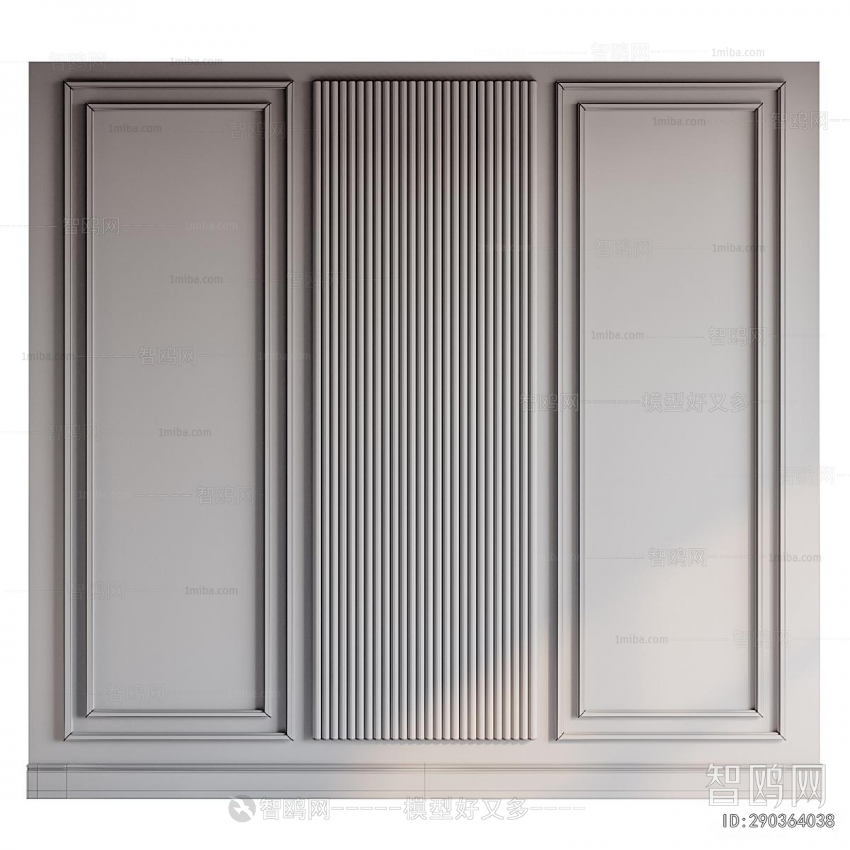 French Style TV Wall