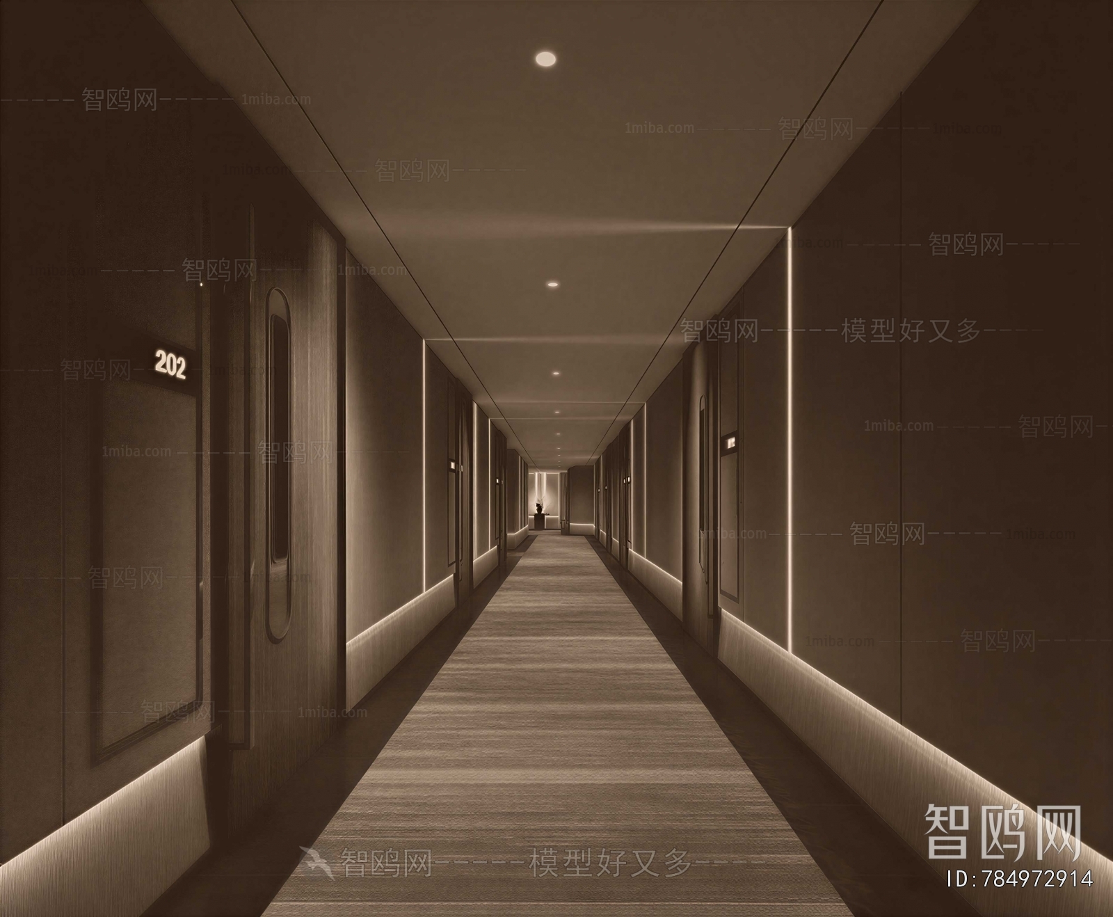 Modern Office Aisle