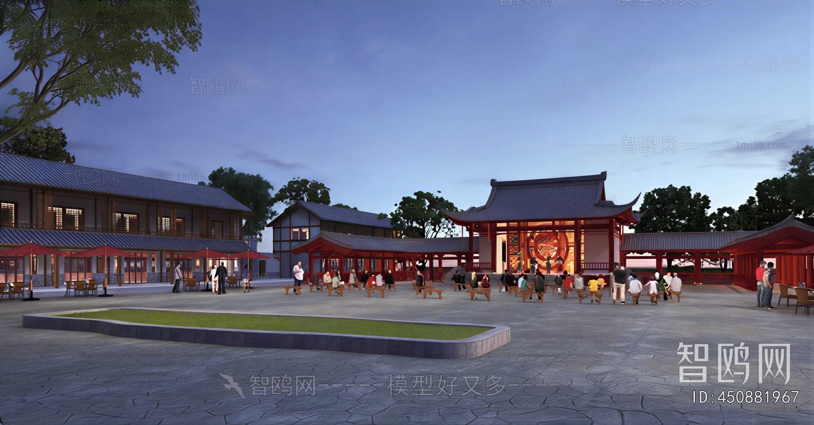 Chinese Style Courtyard/landscape