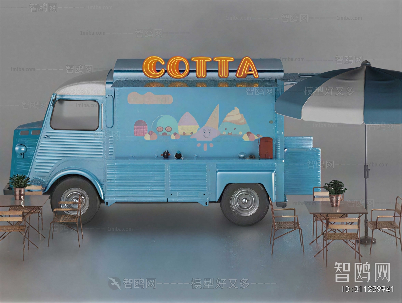 Modern Sales Vehicle