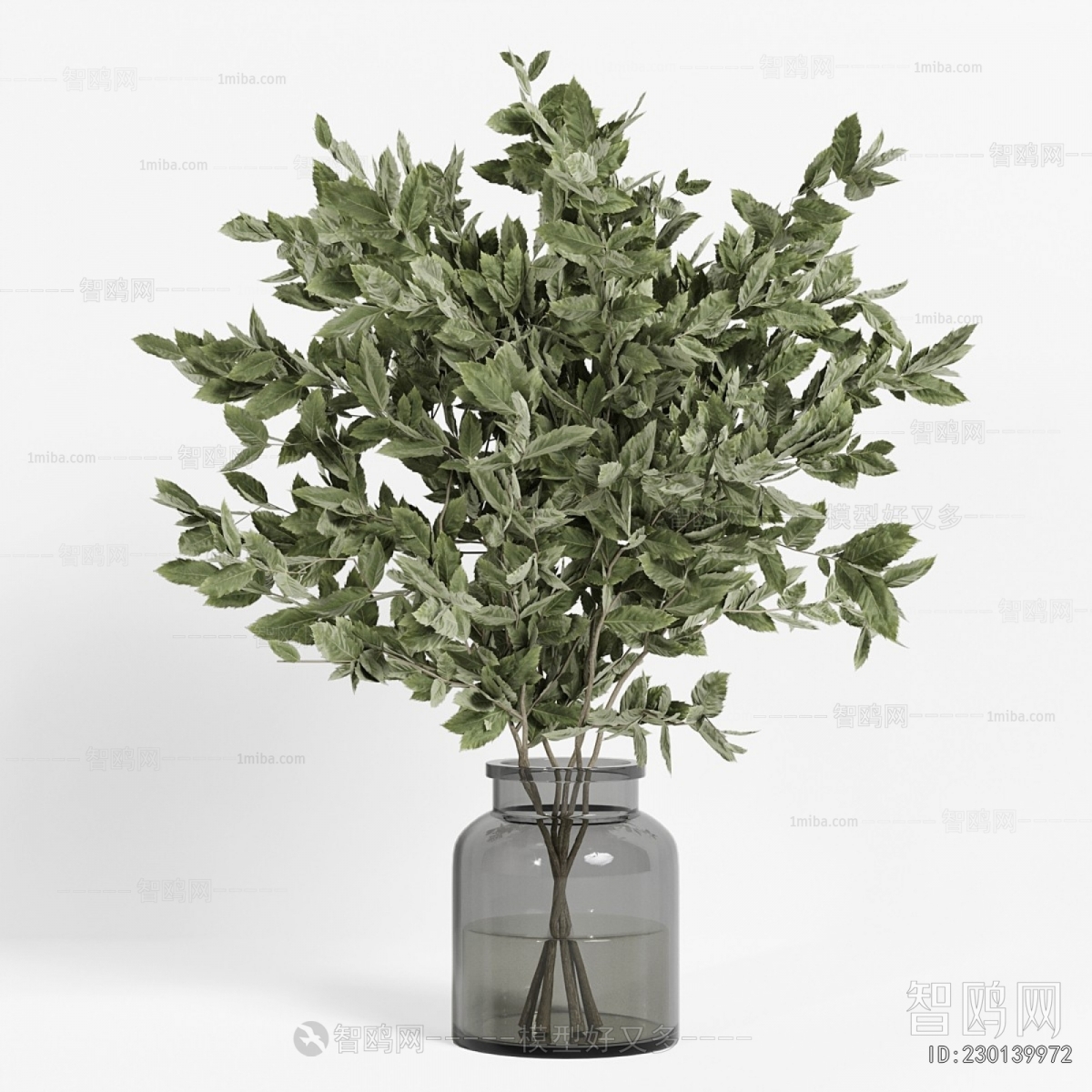 Modern Aquatic Green Plant