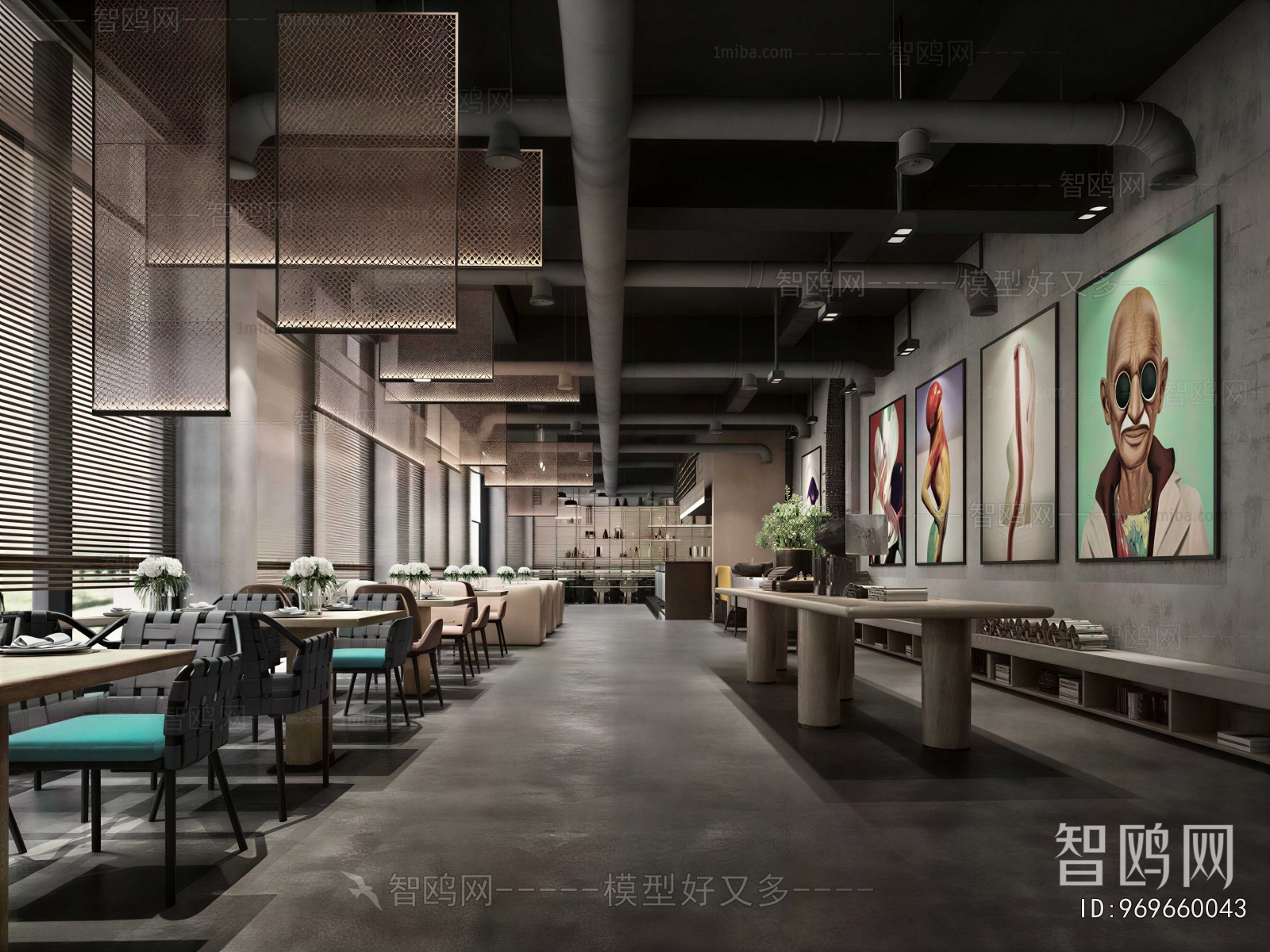 Industrial Style Restaurant