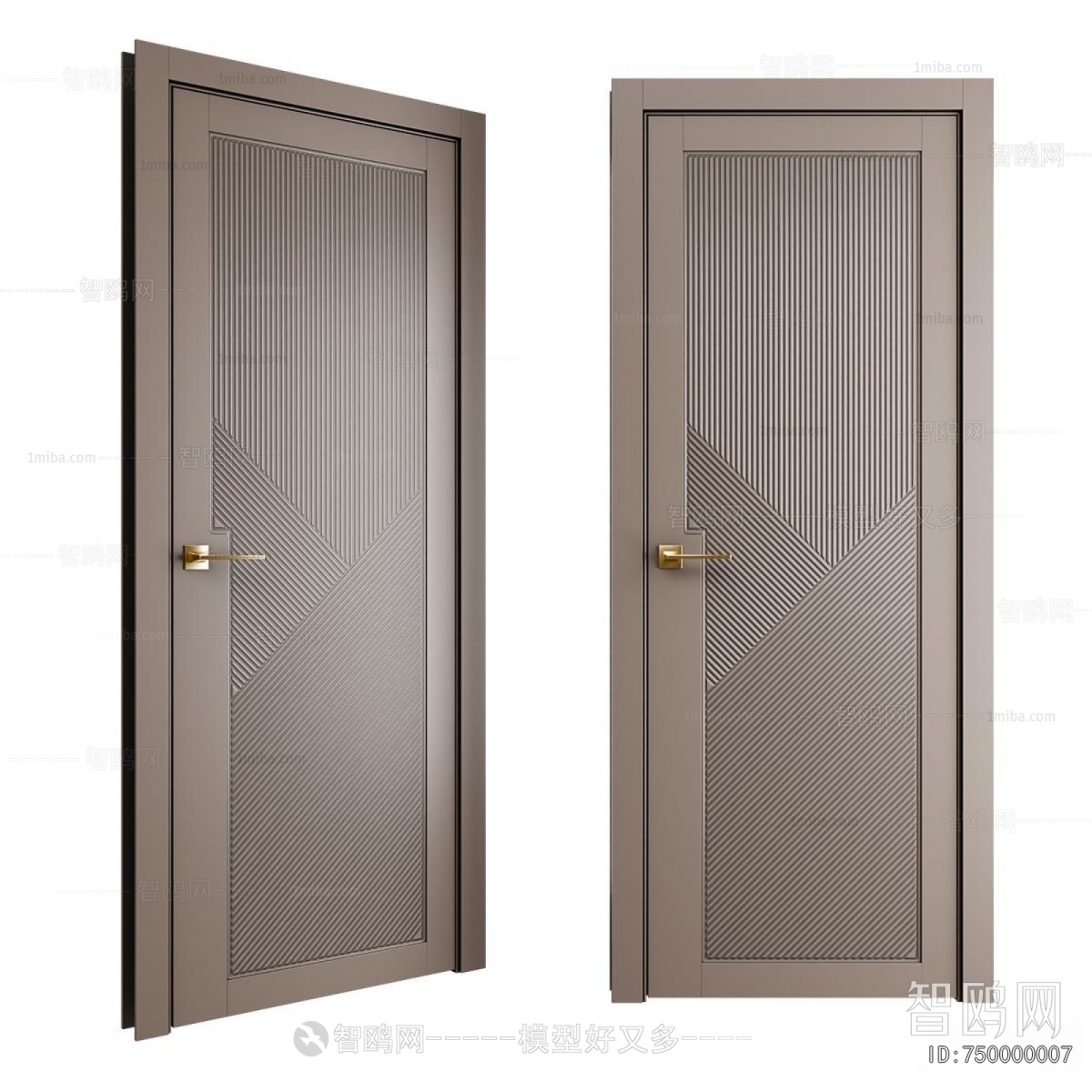 Modern Single Door