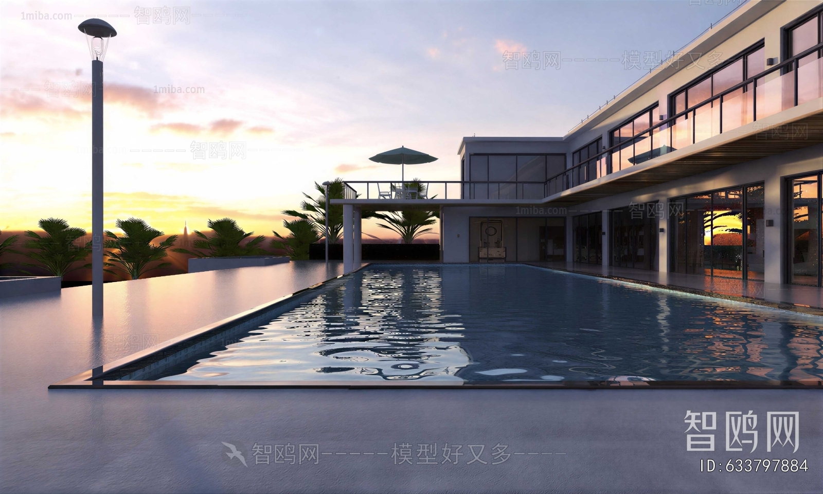 Modern Courtyard/landscape