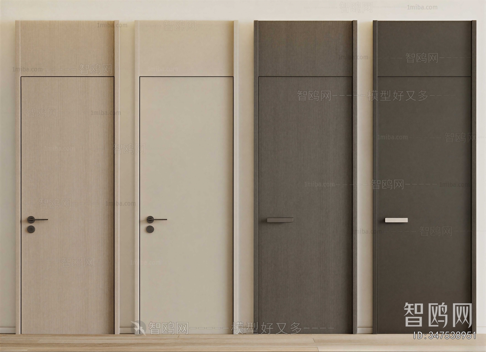 Modern Single Door