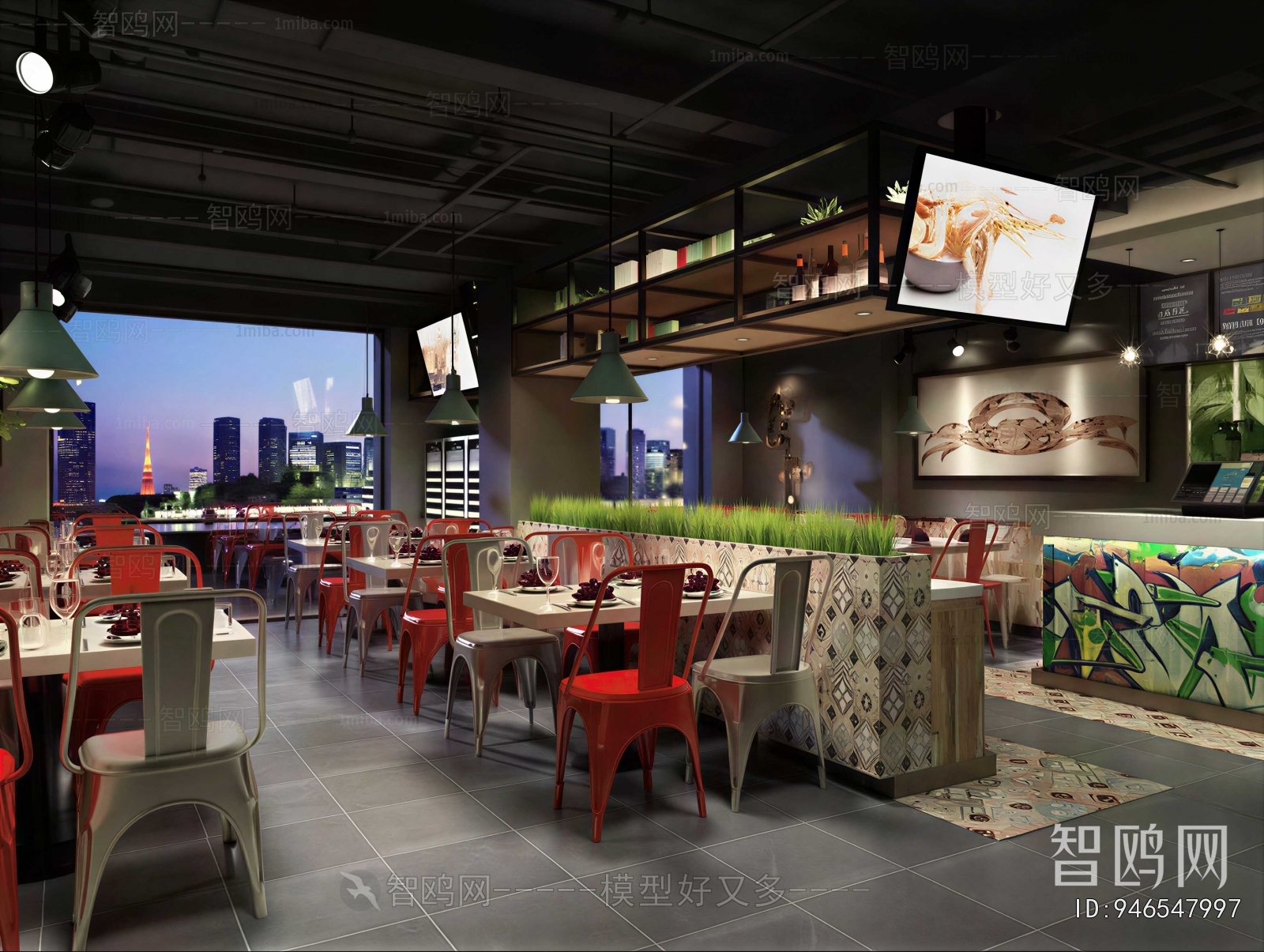 Industrial Style Restaurant