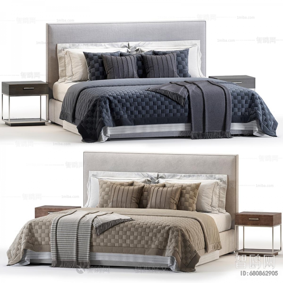 Modern Double Bed