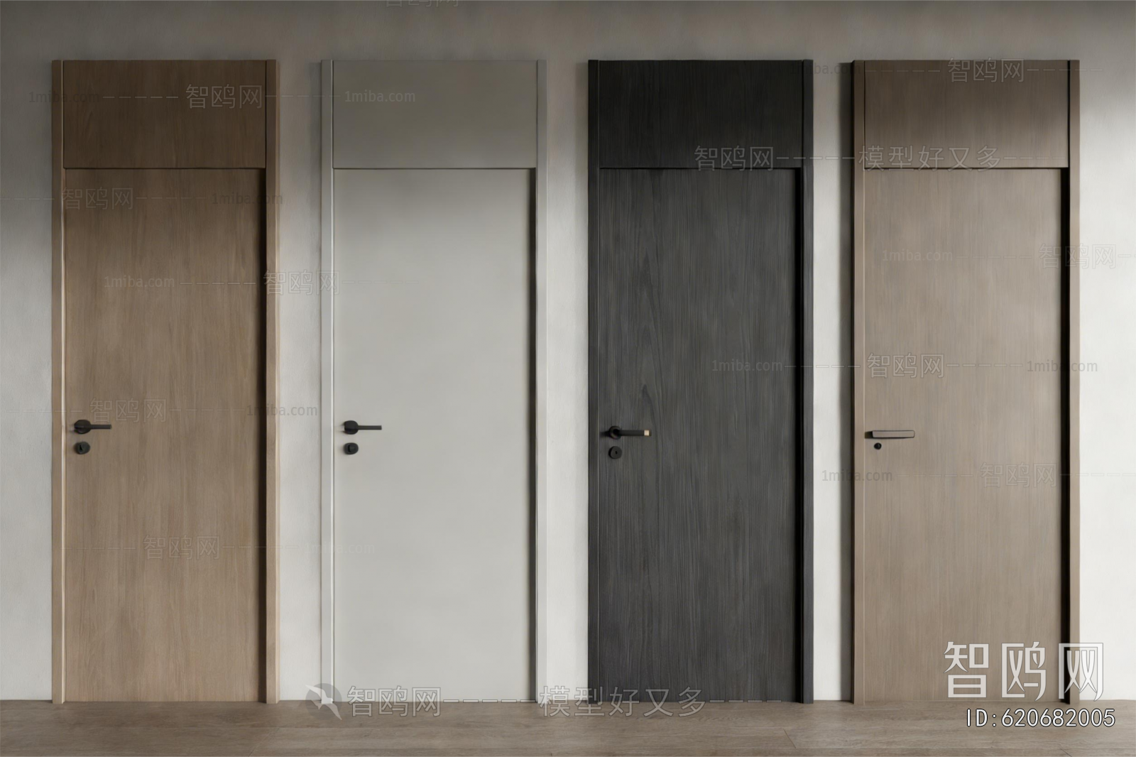 Modern Single Door