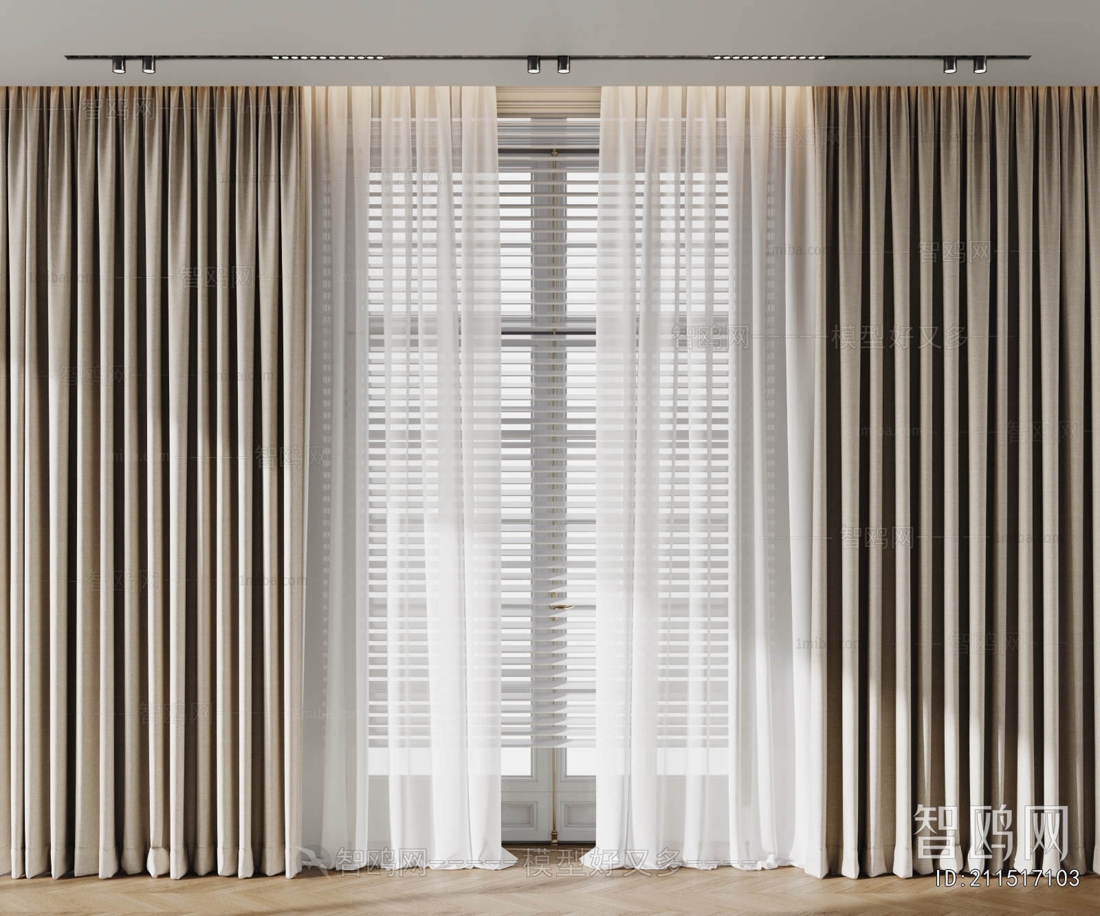 Modern The Curtain